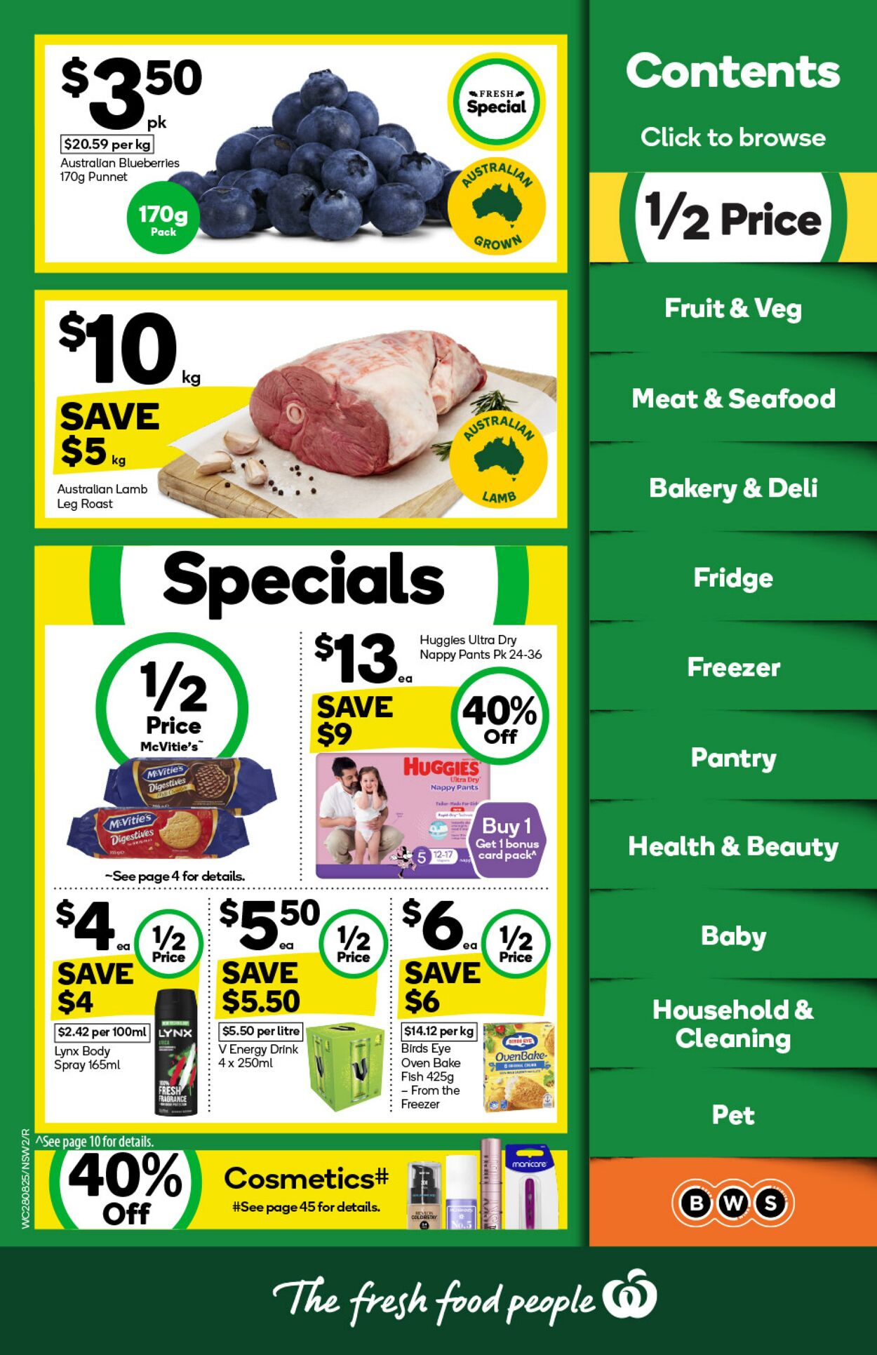 Catalogue Woolworths 28.08.2024 - 03.09.2024