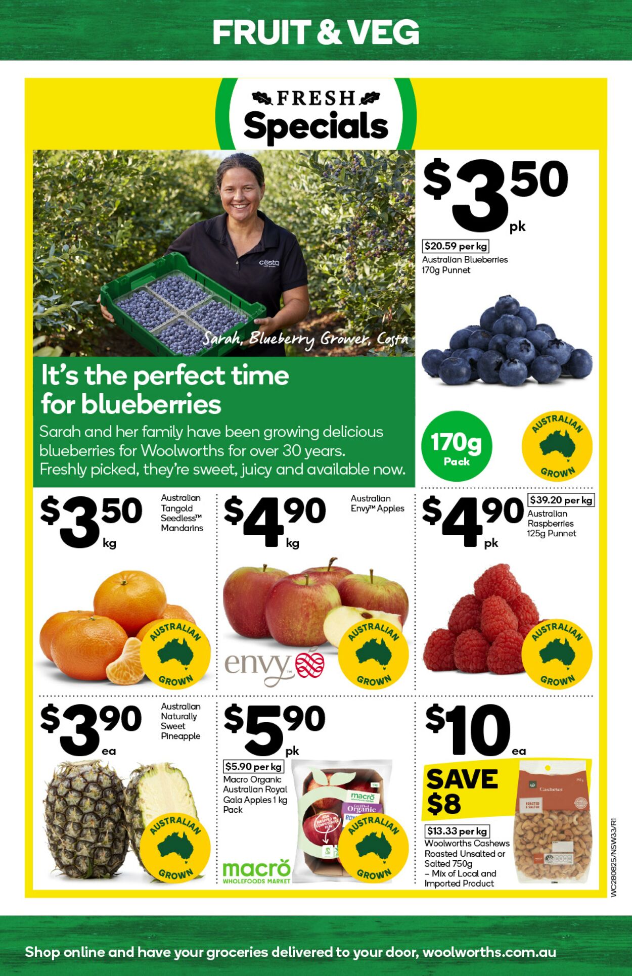 Catalogue Woolworths 28.08.2024 - 03.09.2024