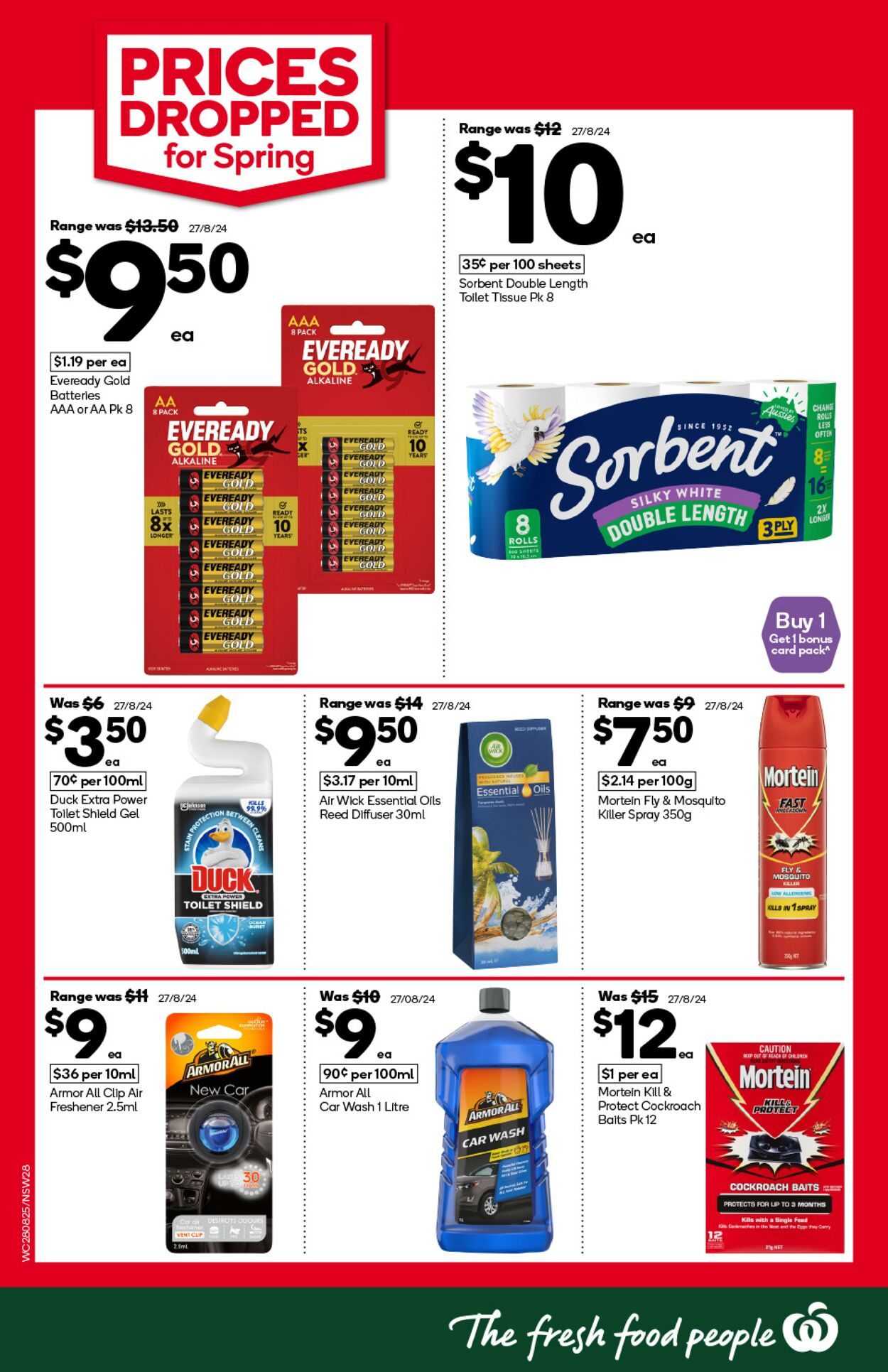 Catalogue Woolworths 28.08.2024 - 03.09.2024