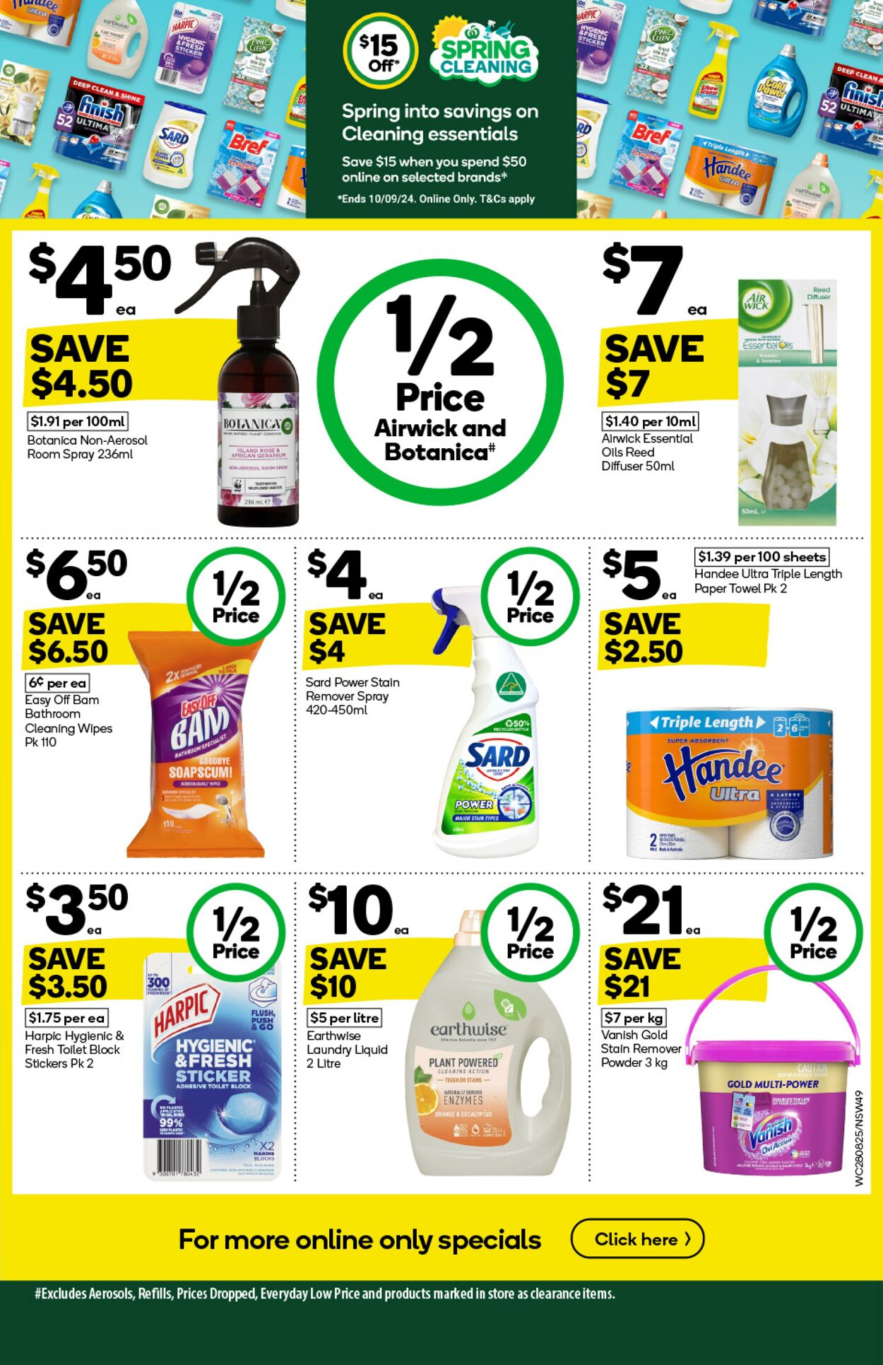 Catalogue Woolworths 28.08.2024 - 03.09.2024