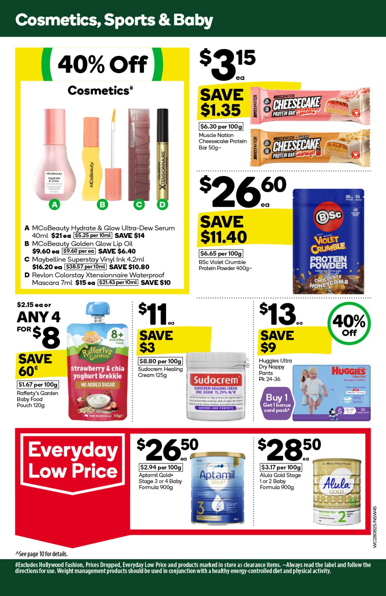 Catalogue Woolworths 28.08.2024 - 03.09.2024