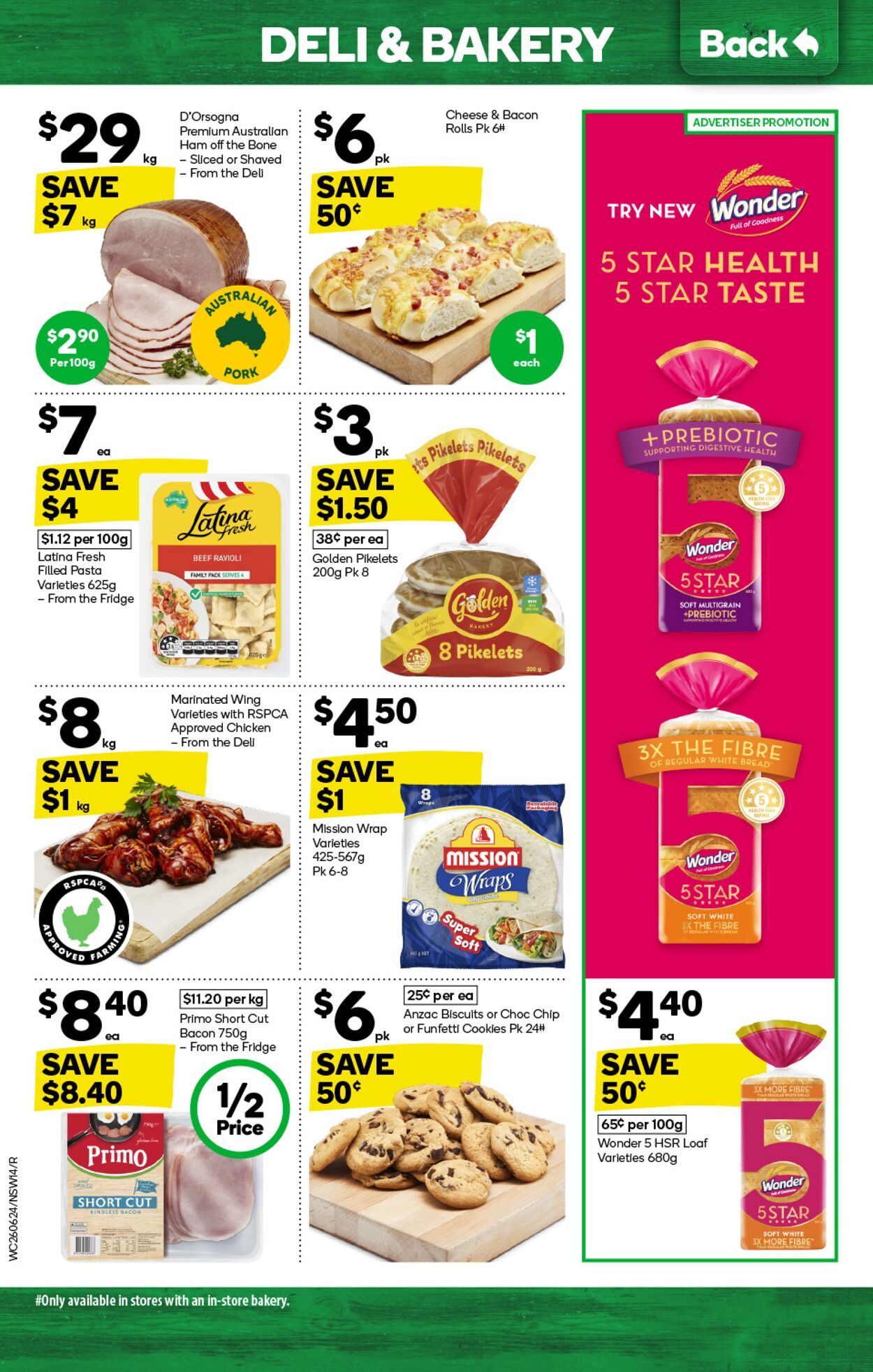 Catalogue Woolworths 26.06.2024 - 02.07.2024