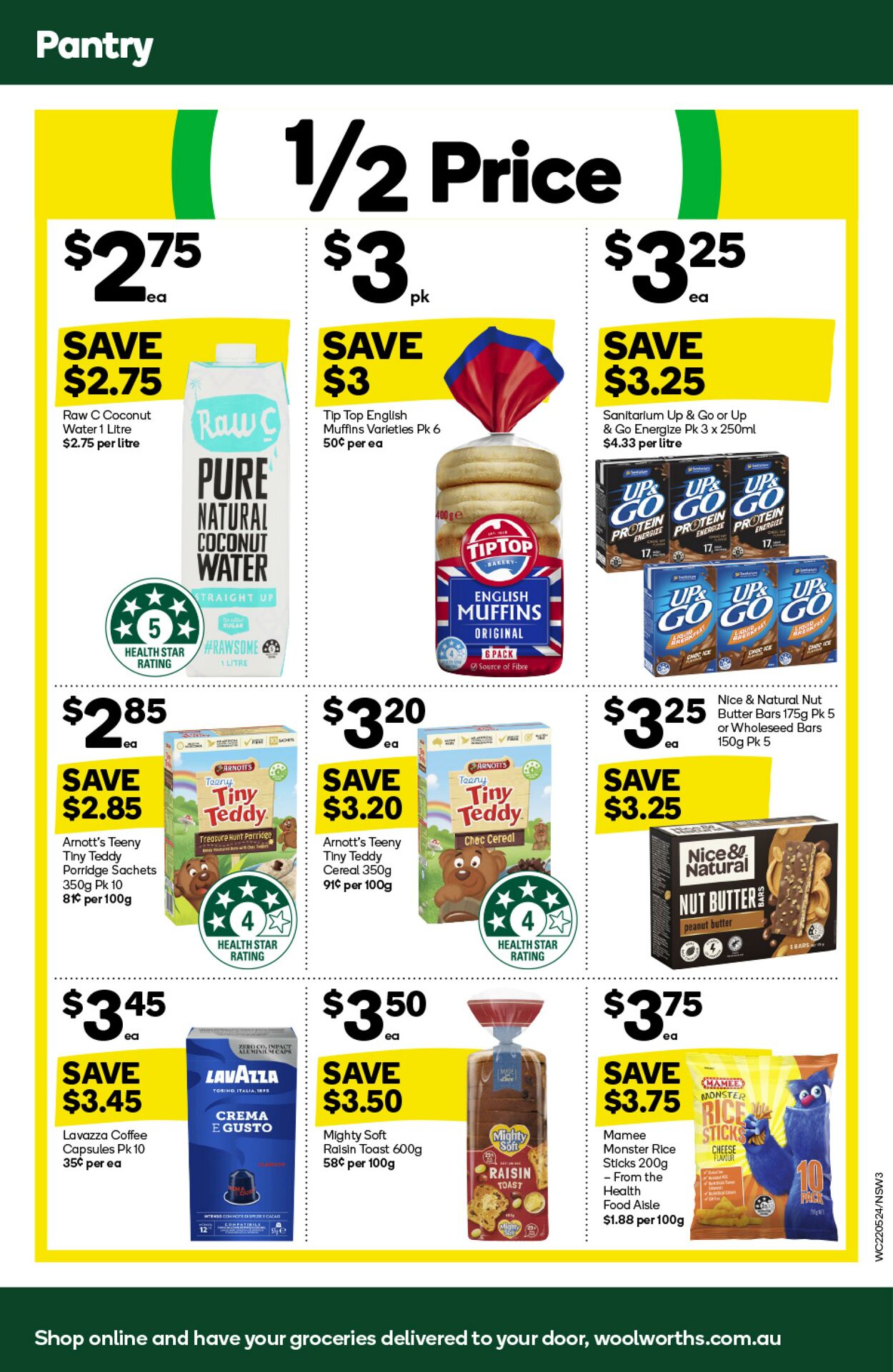 Catalogue Woolworths 22.05.2024 - 28.05.2024