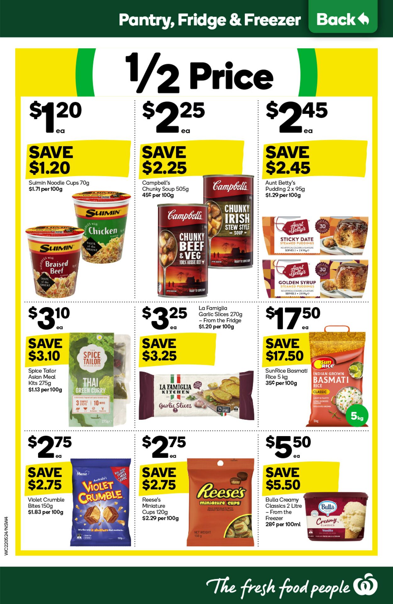 Catalogue Woolworths 22.05.2024 - 28.05.2024