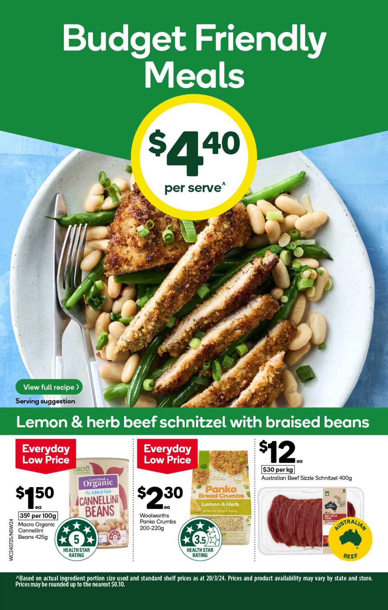 Catalogue Woolworths 24.07.2024 - 30.07.2024