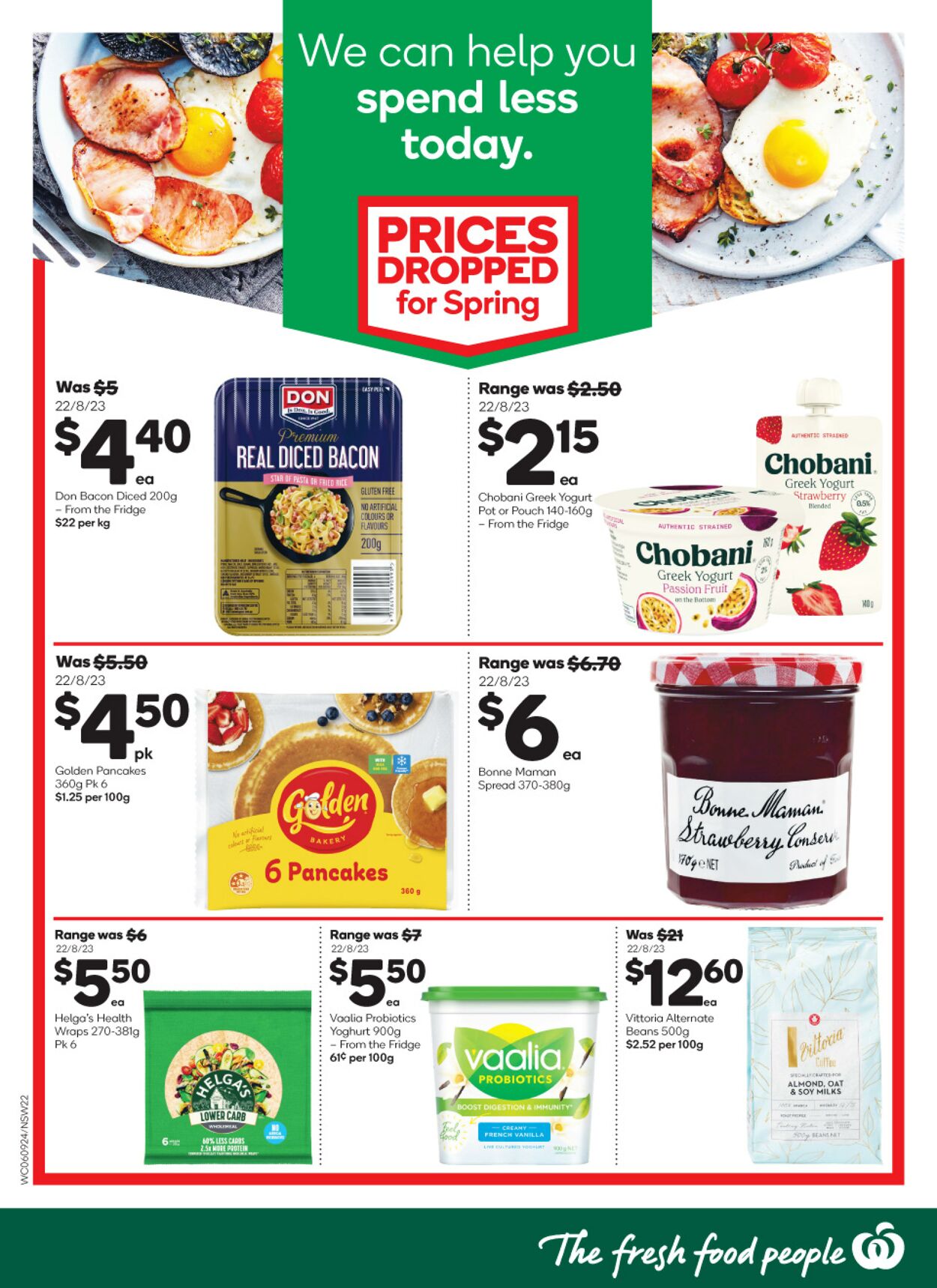 Catalogue Woolworths 06.09.2023 - 12.09.2023