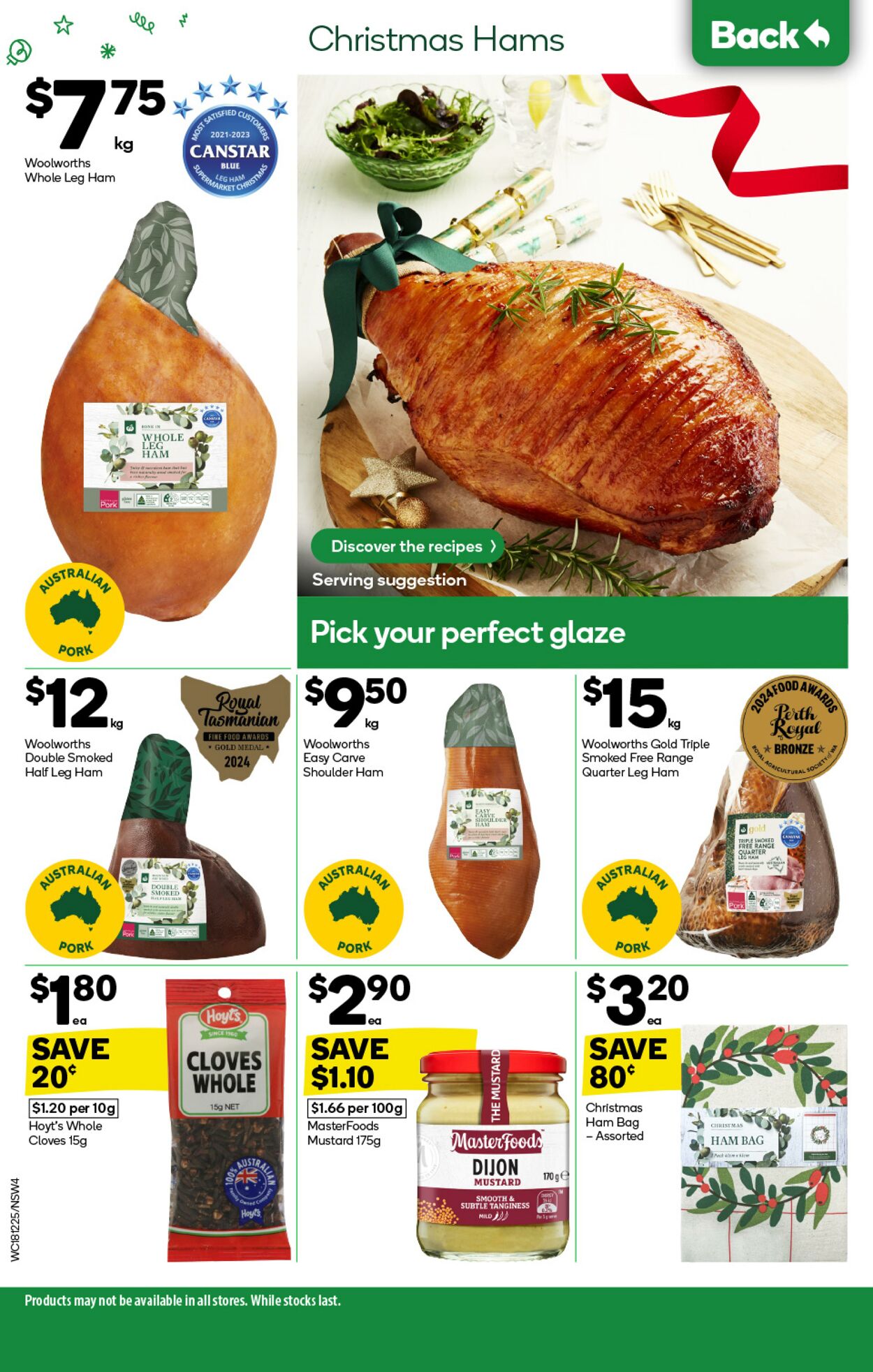 Catalogue Woolworths 18.12.2024 - 24.12.2024