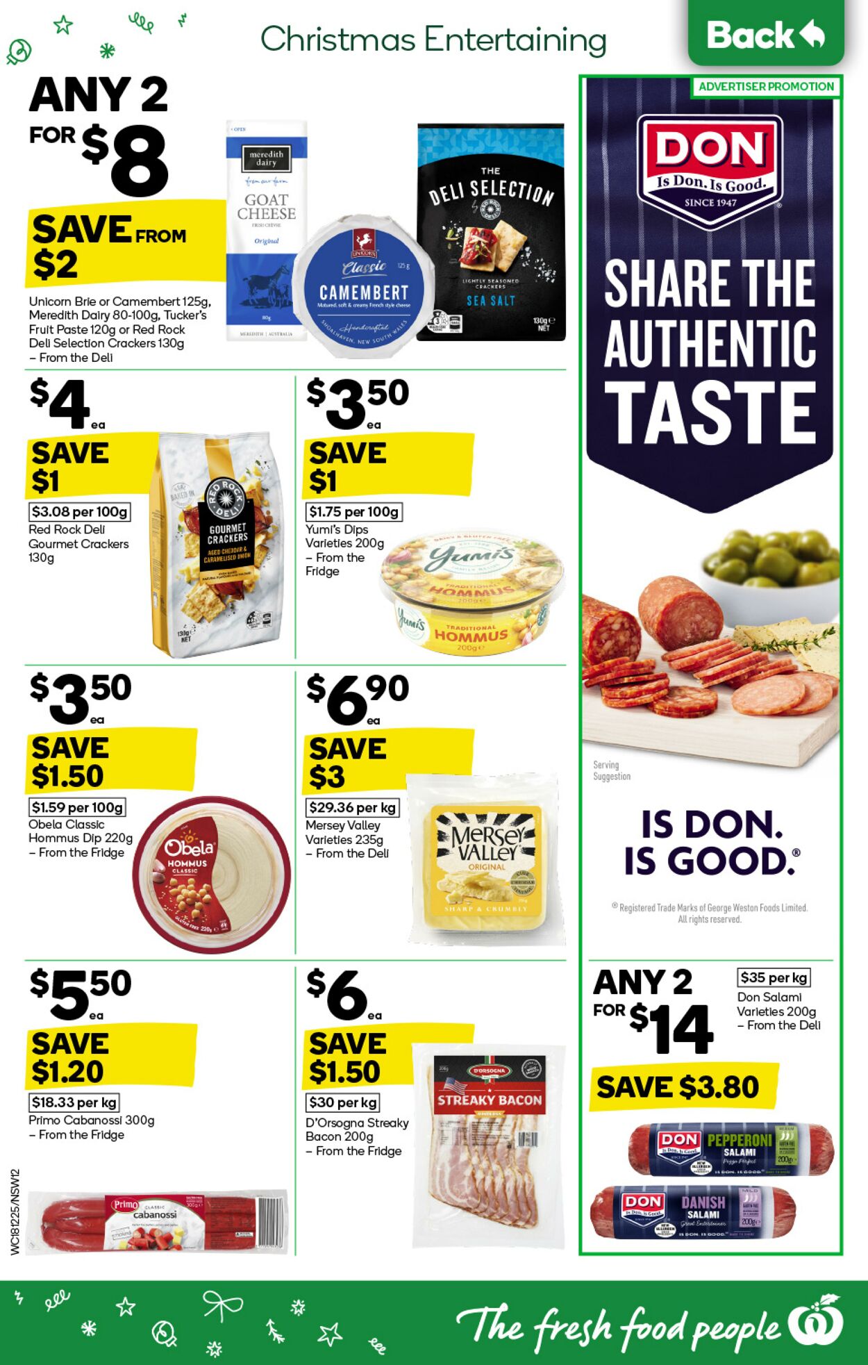 Catalogue Woolworths 18.12.2024 - 24.12.2024