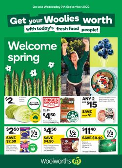 Catalogue Woolworths 07.09.2022-13.09.2022