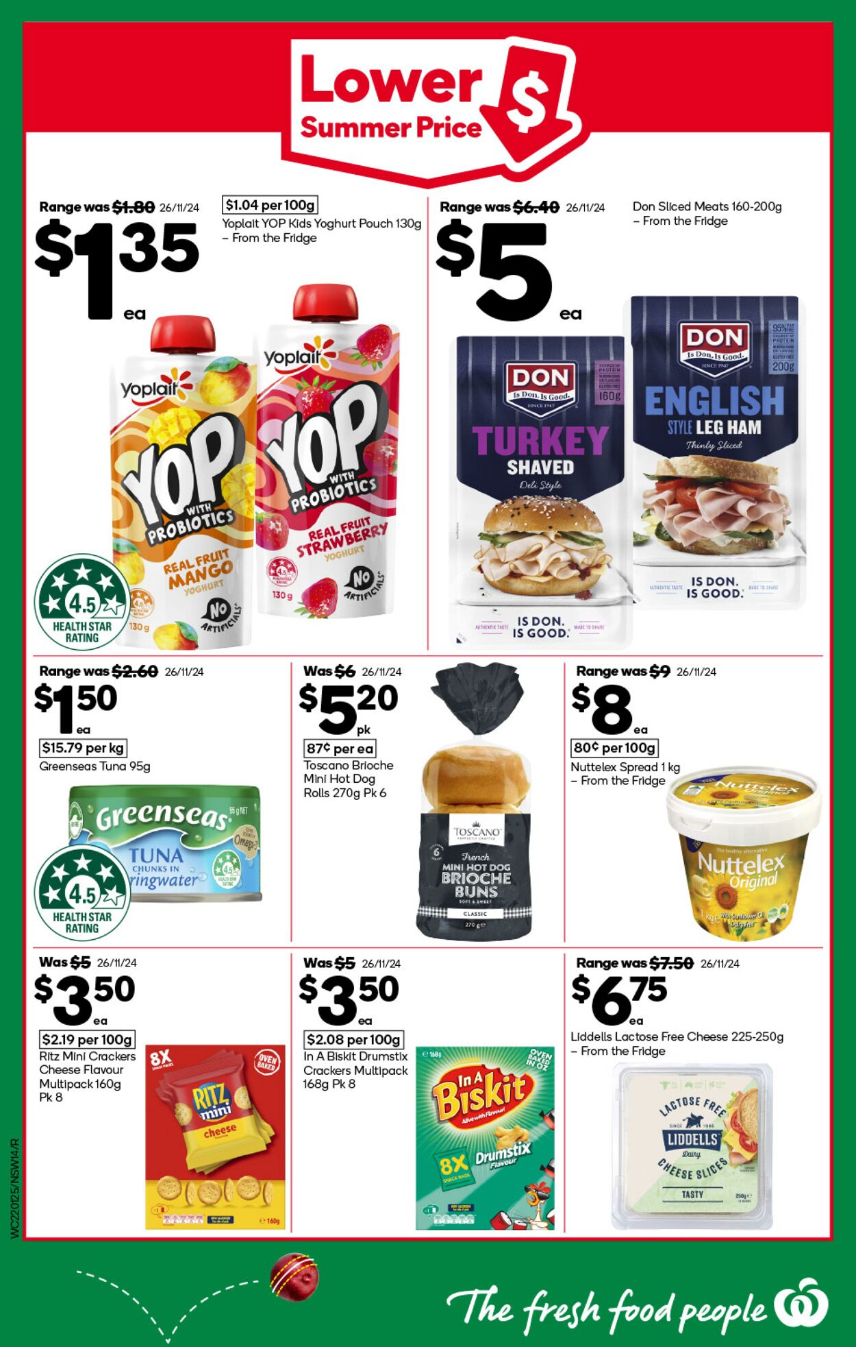 Catalogue Woolworths 22.01.2025 - 28.01.2025