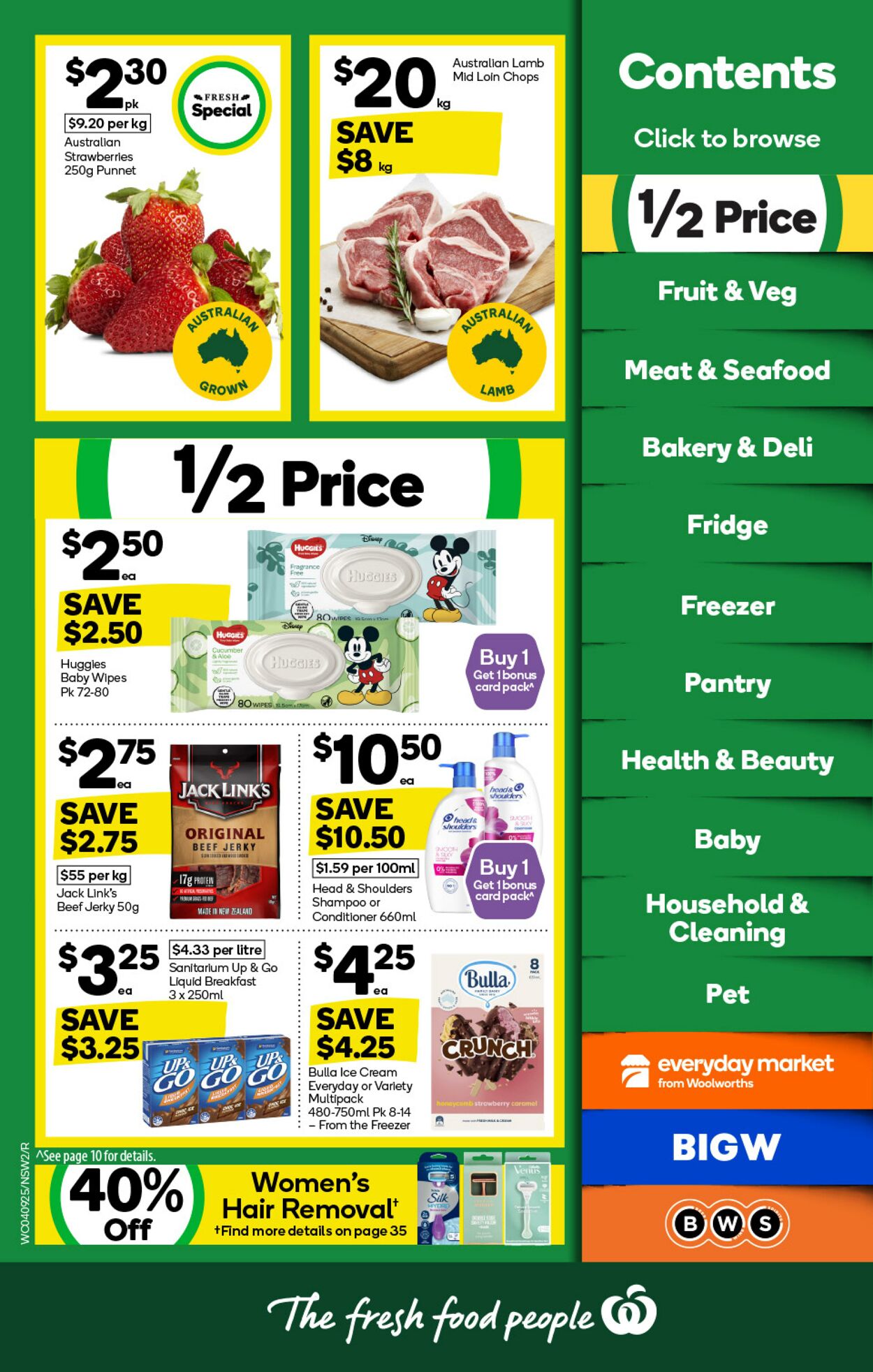 Catalogue Woolworths 04.09.2024 - 10.09.2024