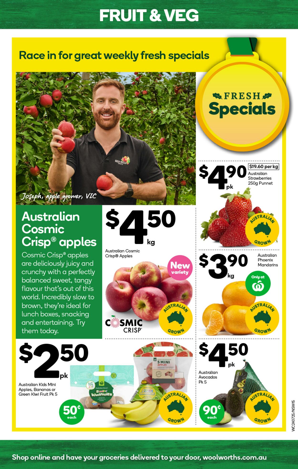 Catalogue Woolworths 24.07.2024 - 30.07.2024