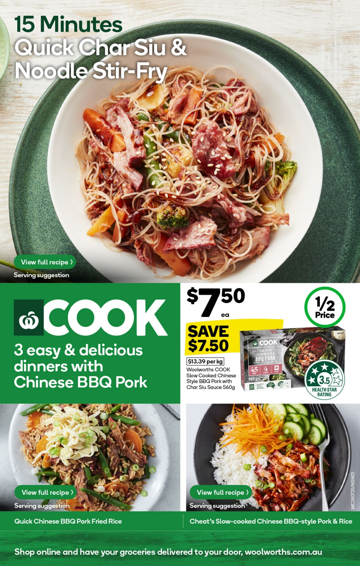 Catalogue Woolworths 24.07.2024 - 30.07.2024