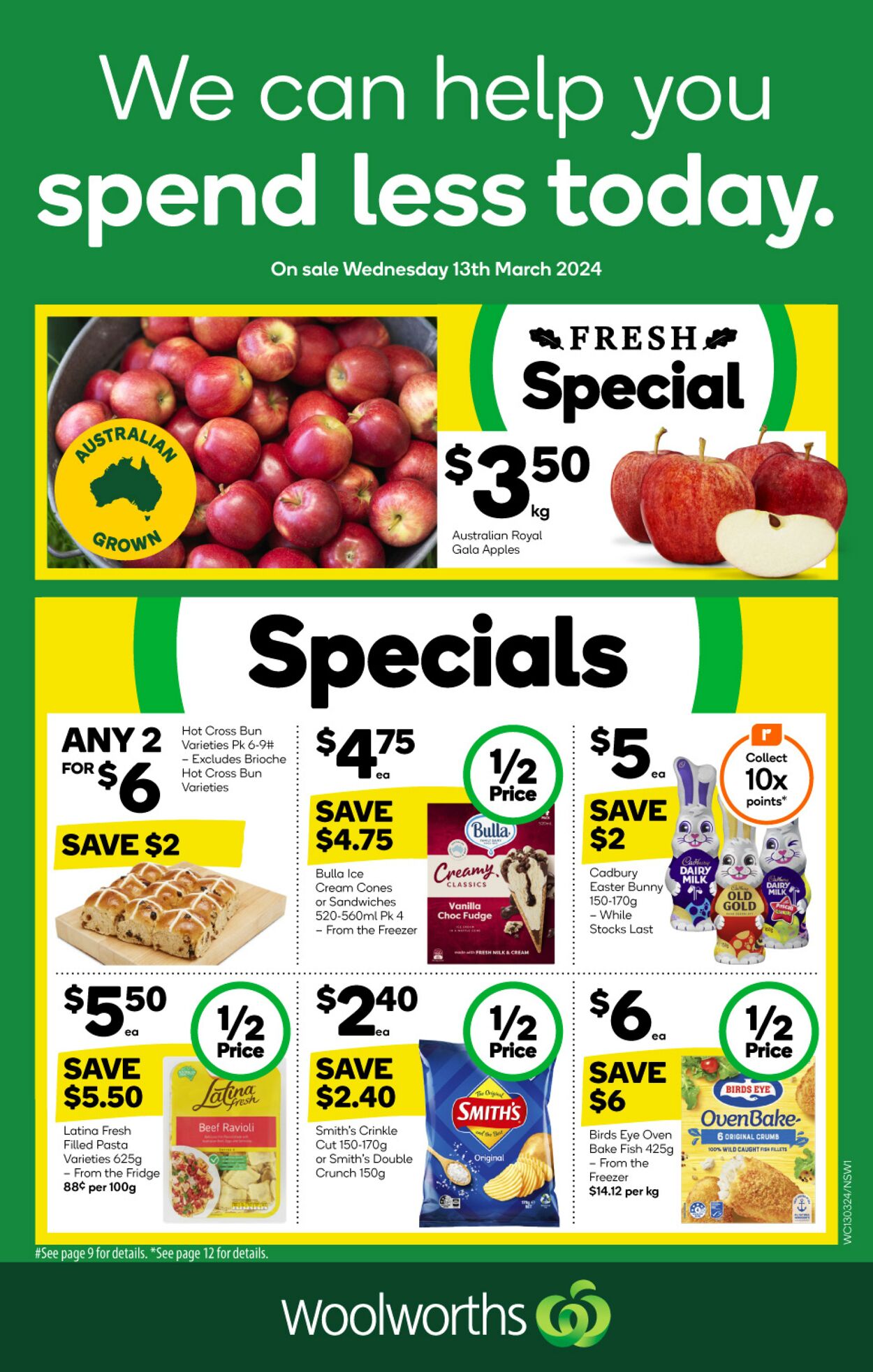 Catalogue Woolworths - Weekly Specials Catalogue NSW 13 Mar, 2024 - 19 Mar, 2024