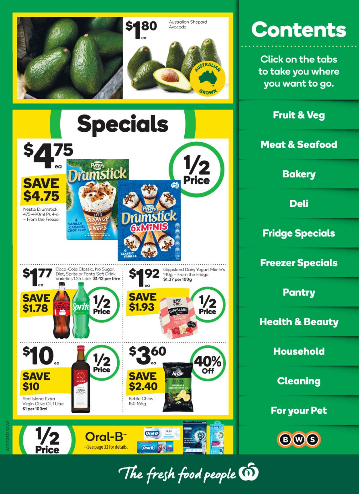 Catalogue Woolworths 05.04.2023 - 11.04.2023