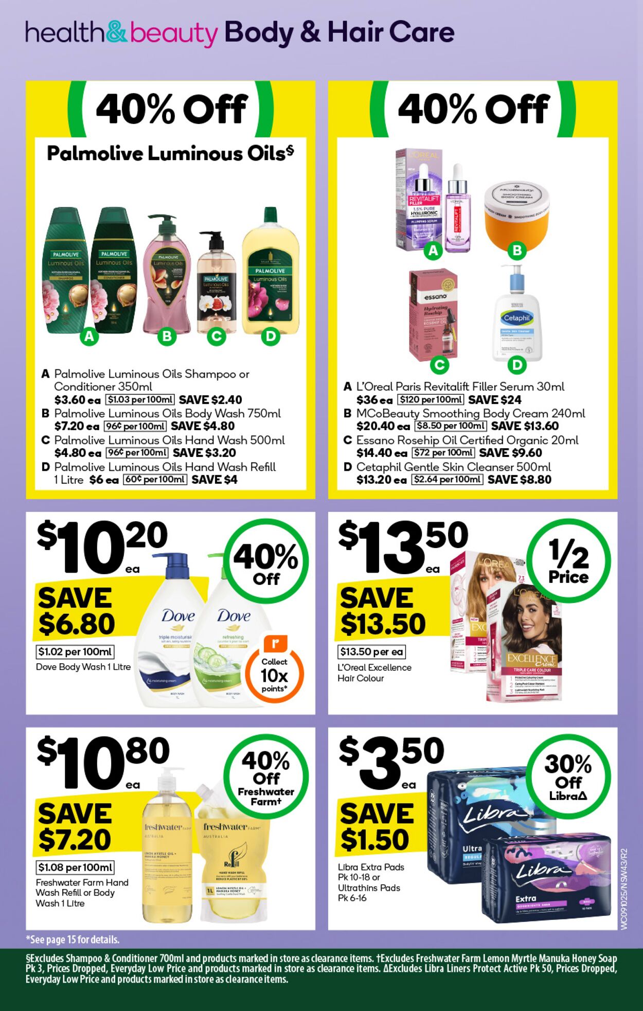 Catalogue Woolworths 09.10.2024 - 15.10.2024