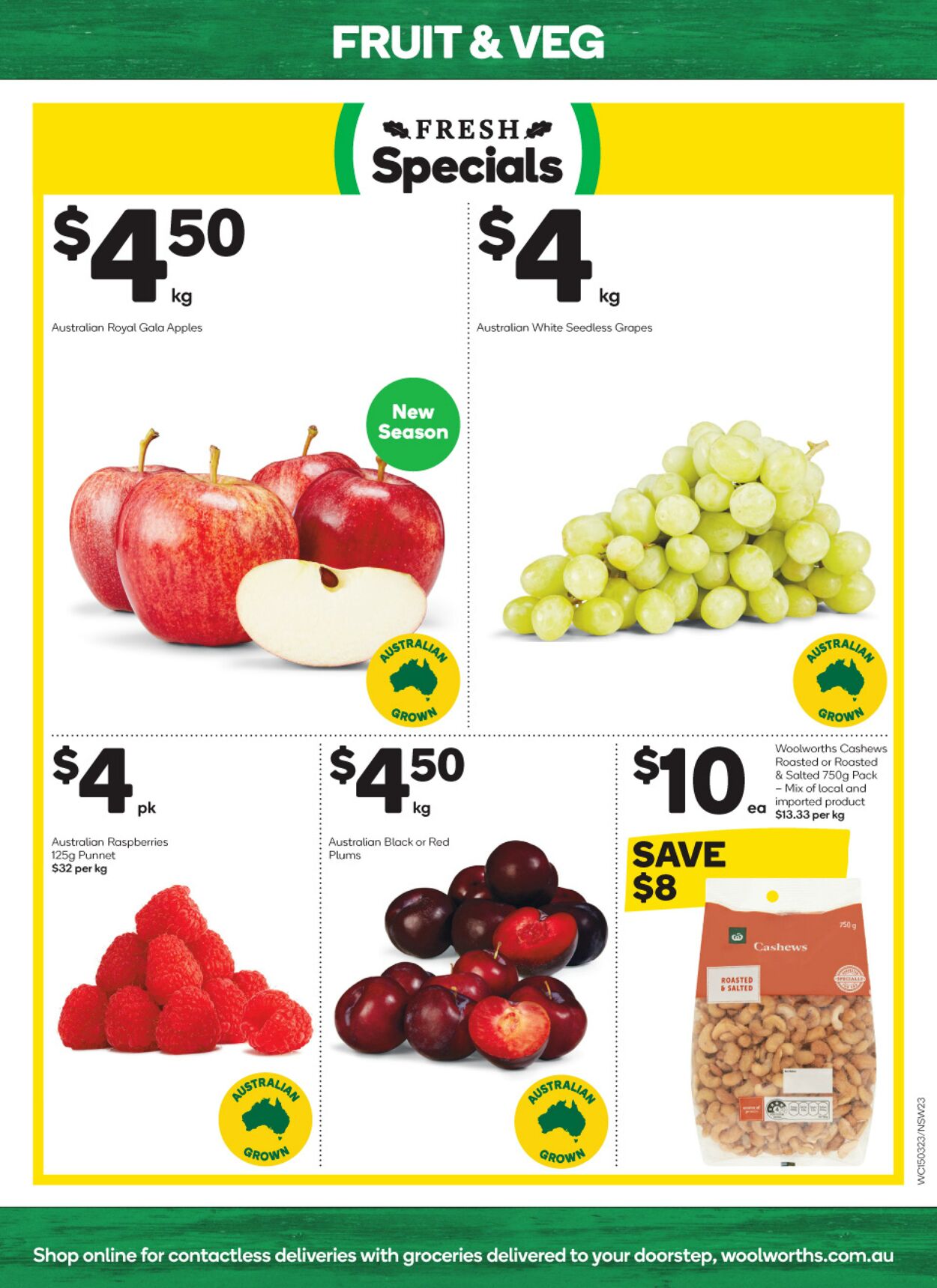 Catalogue Woolworths 15.03.2023 - 21.03.2023