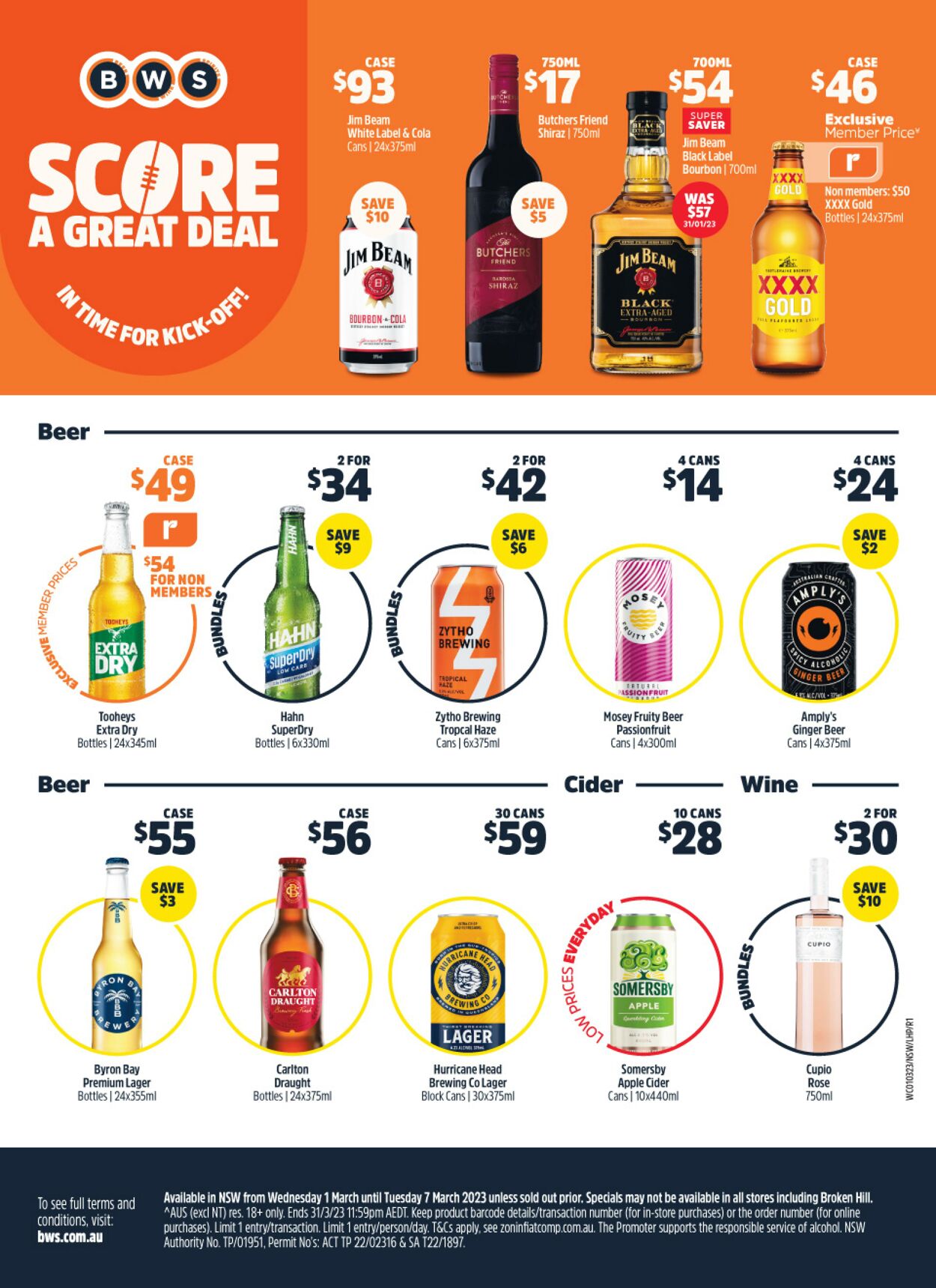 Catalogue Woolworths 01.03.2023 - 07.03.2023