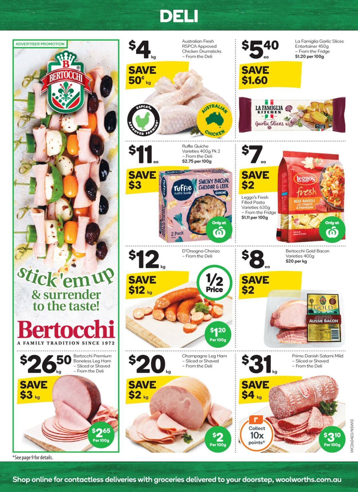 Catalogue Woolworths 26.04.2023 - 02.05.2023