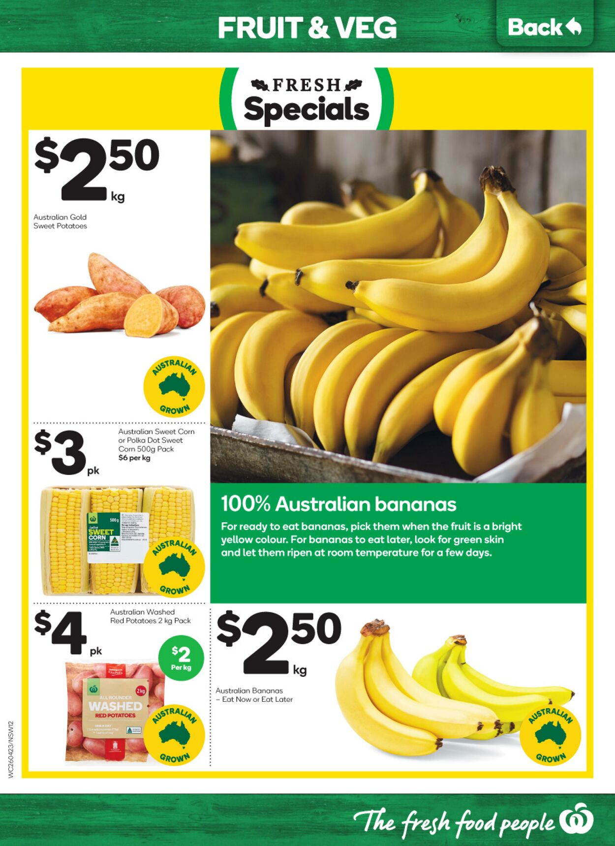 Catalogue Woolworths 26.04.2023 - 02.05.2023