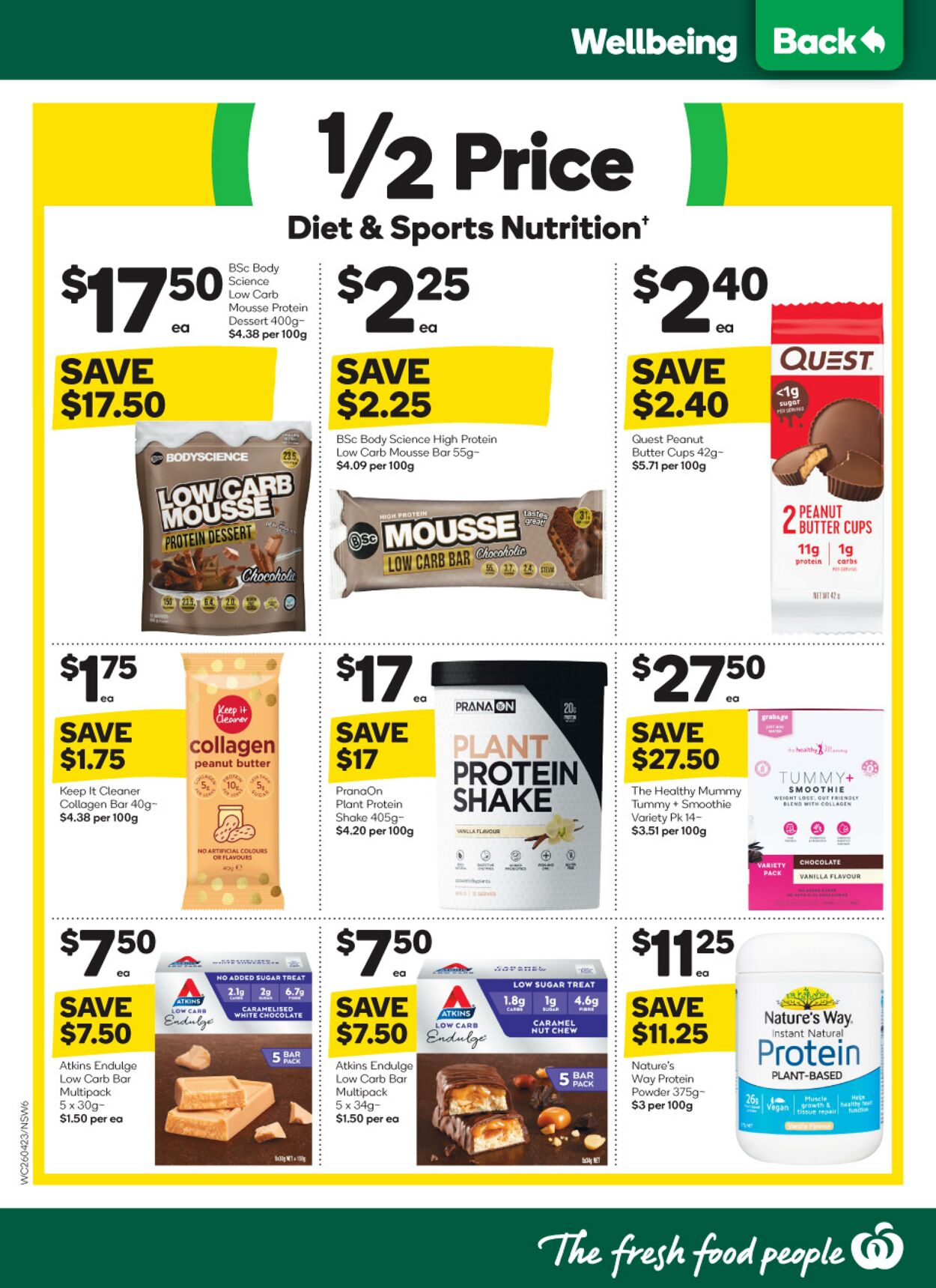 Catalogue Woolworths 26.04.2023 - 02.05.2023