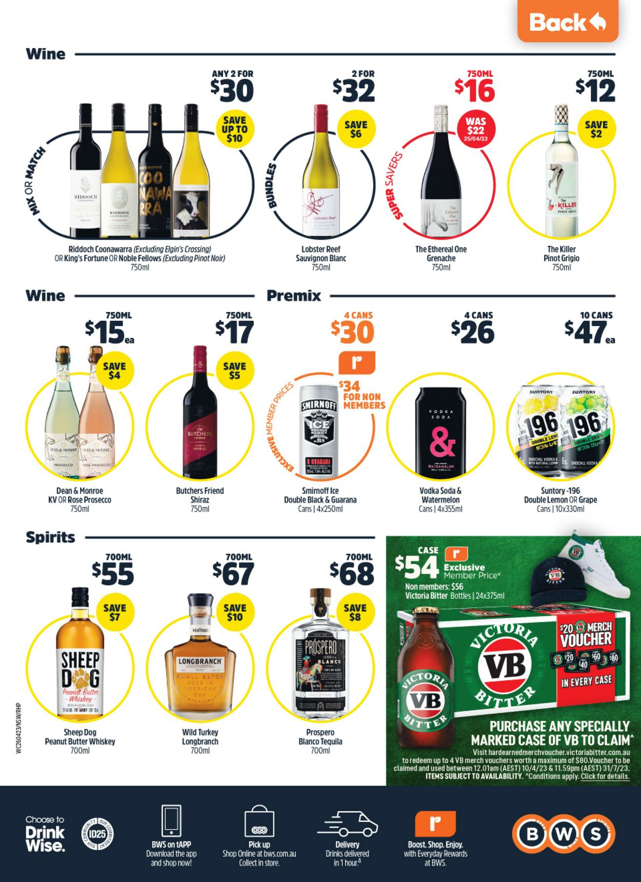 Catalogue Woolworths 26.04.2023 - 02.05.2023