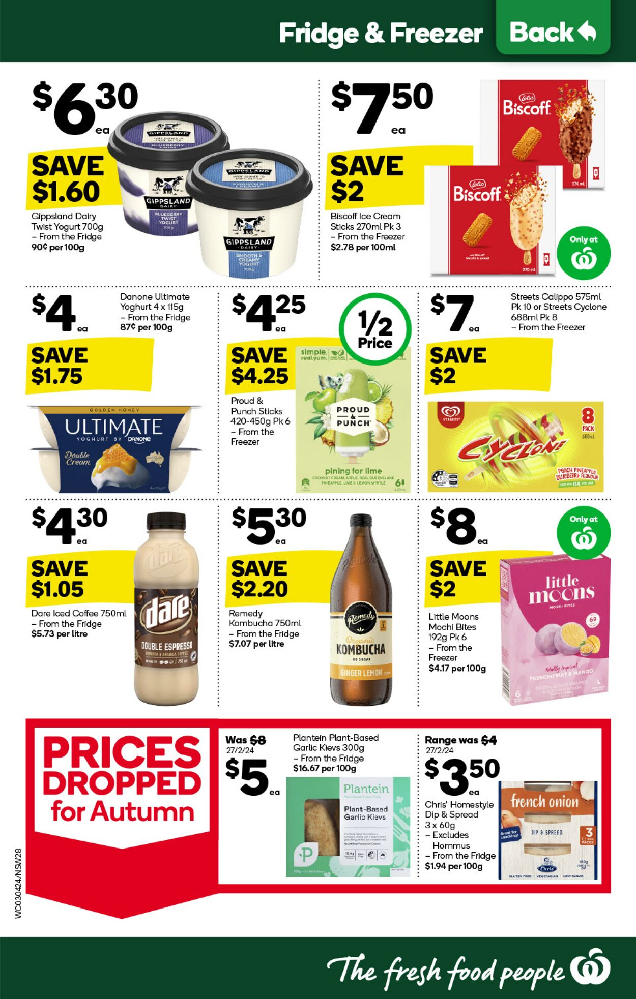 Catalogue Woolworths 03.04.2024 - 09.04.2024