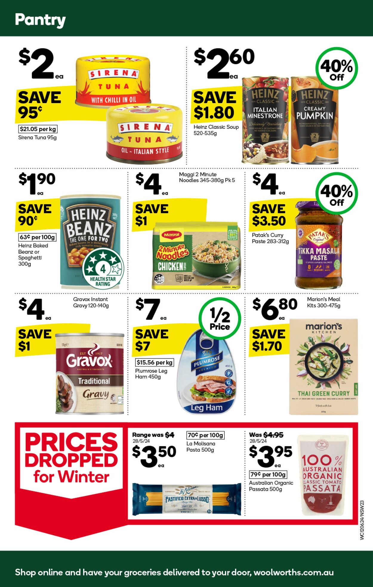 Catalogue Woolworths 12.06.2024 - 18.06.2024