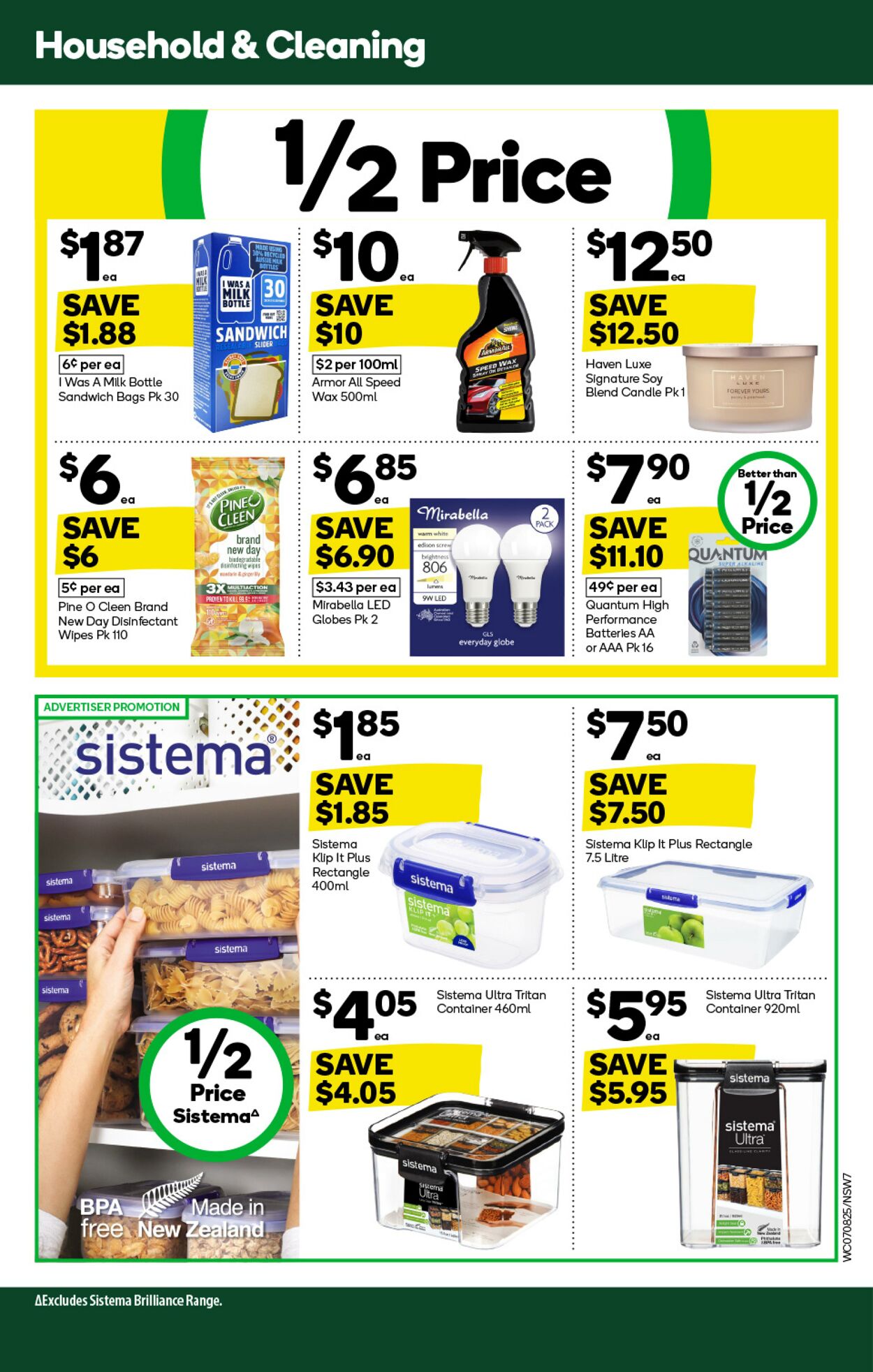 Catalogue Woolworths 07.08.2024 - 13.08.2024