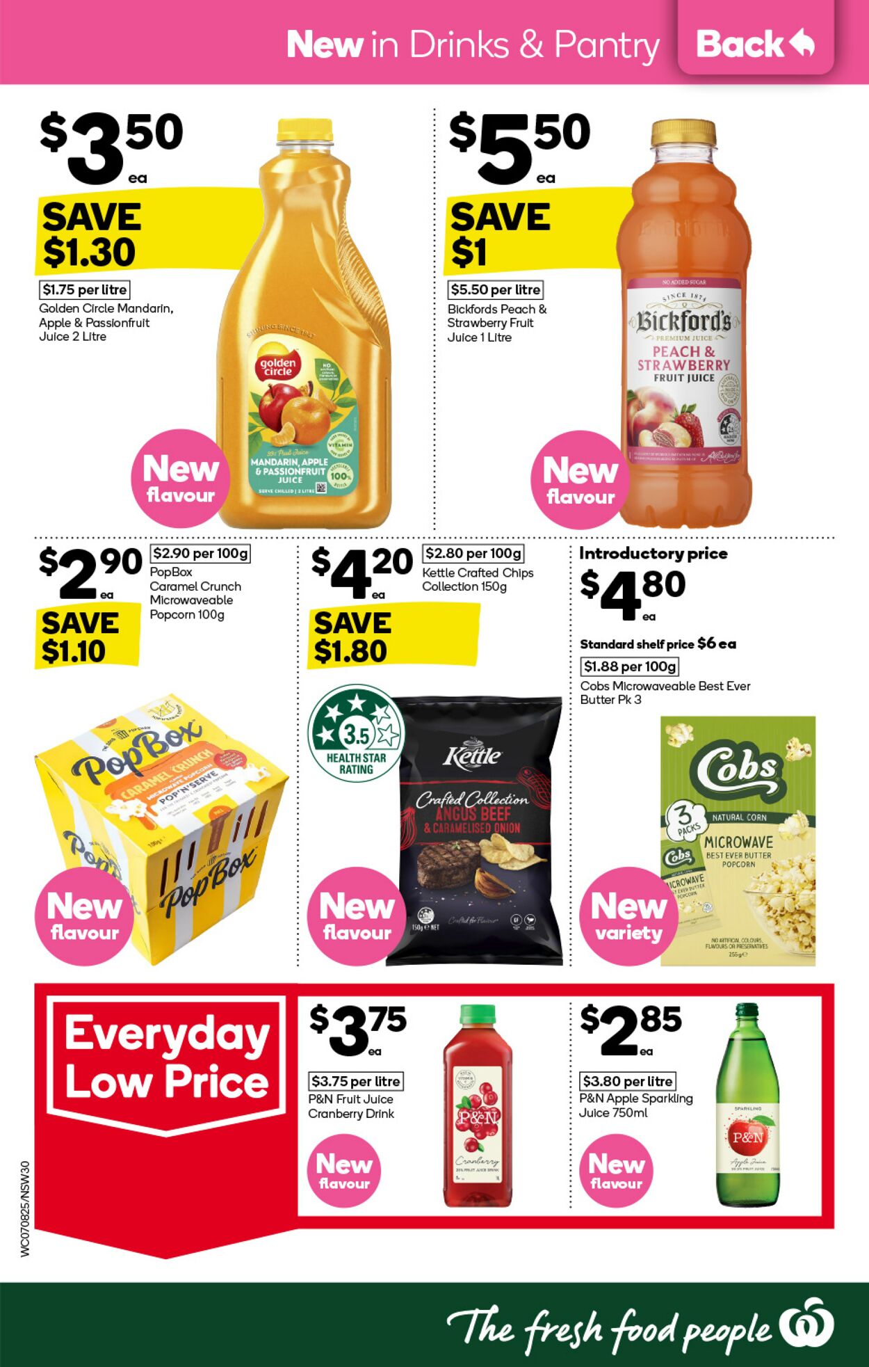 Catalogue Woolworths 07.08.2024 - 13.08.2024