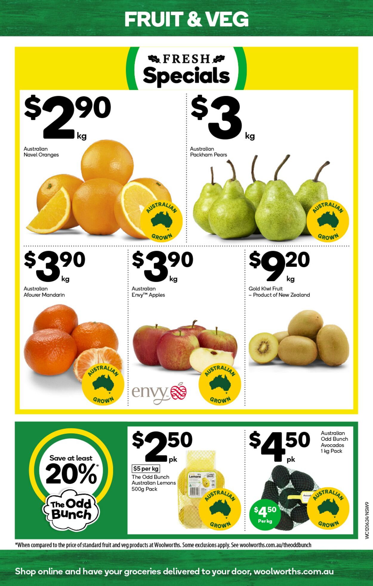 Catalogue Woolworths 12.06.2024 - 18.06.2024