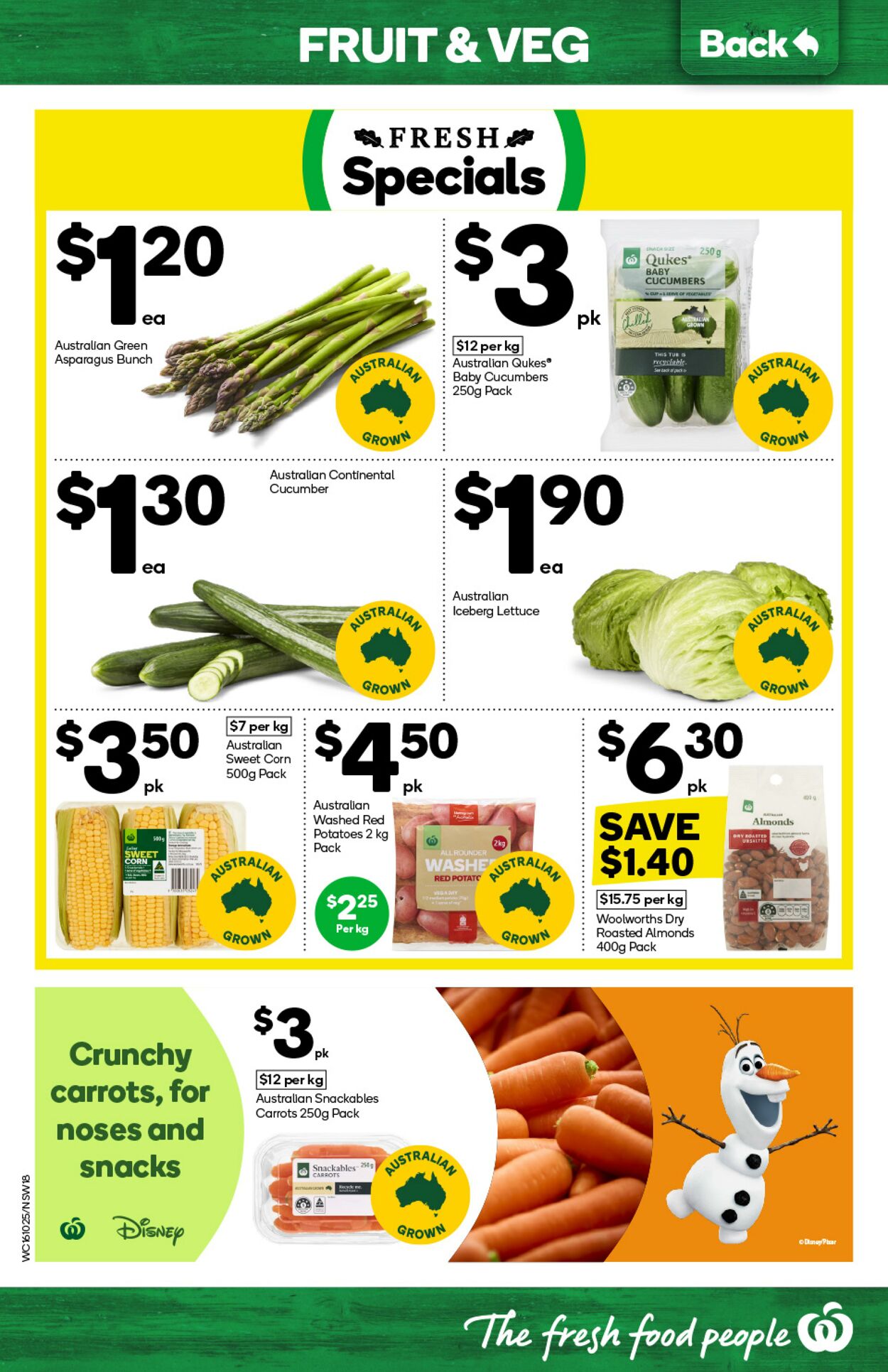 Catalogue Woolworths 16.10.2024 - 22.10.2024