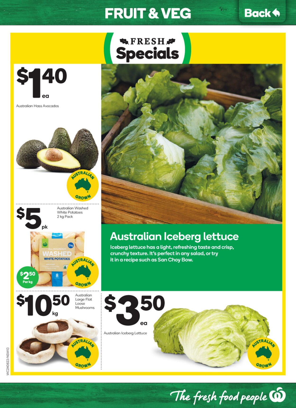 Catalogue Woolworths 24.08.2022 - 30.08.2022