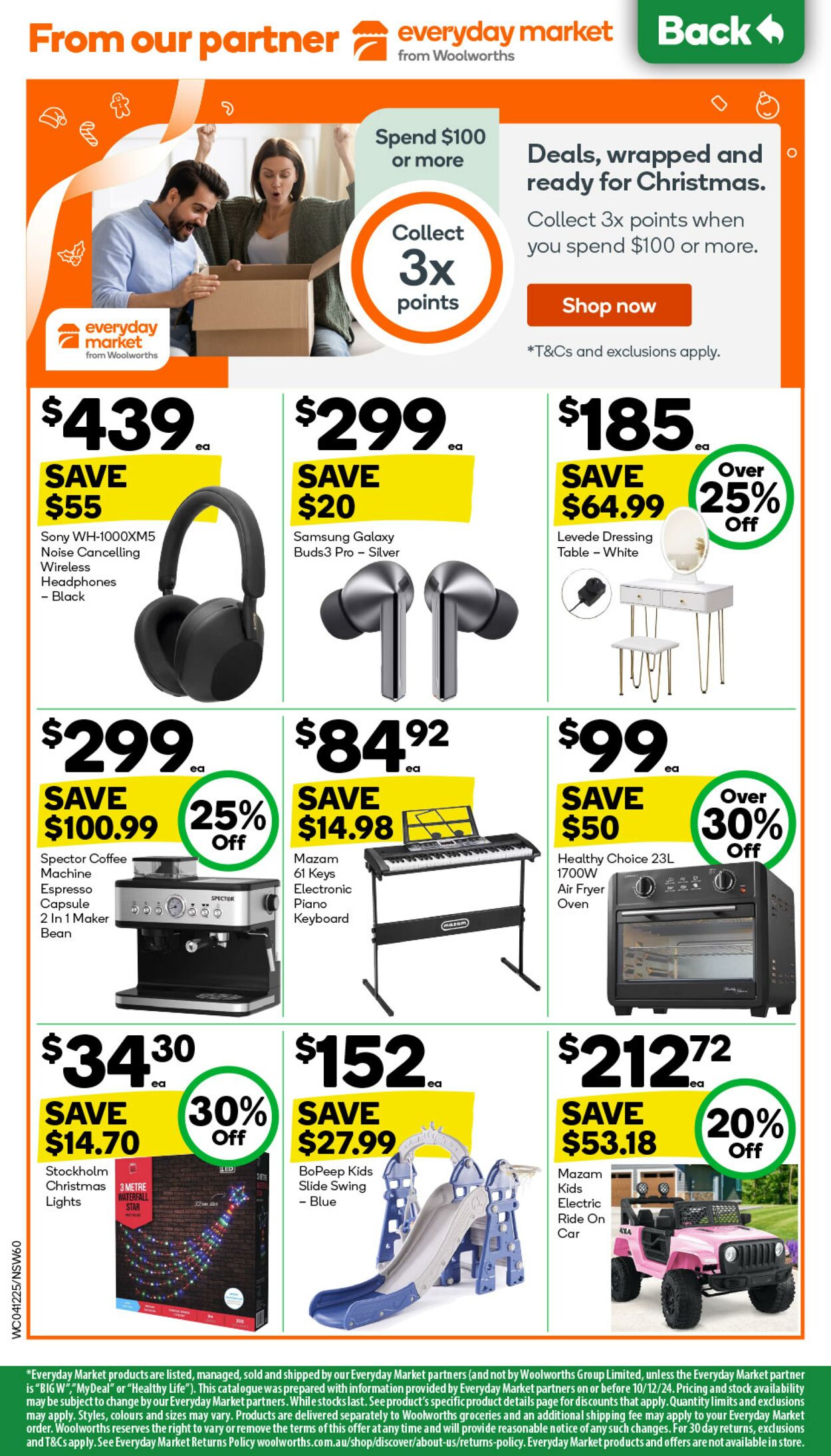 Catalogue Woolworths 04.12.2024 - 10.12.2024