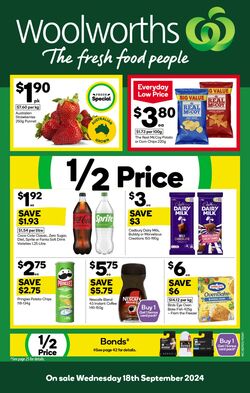 Catalogue Woolworths 04.09.2024 - 10.09.2024