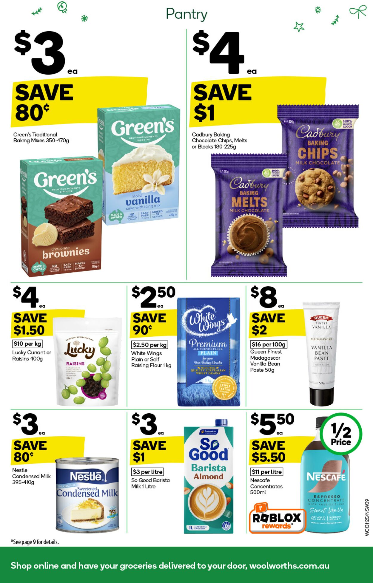 Catalogue Woolworths 13.11.2024 - 19.11.2024