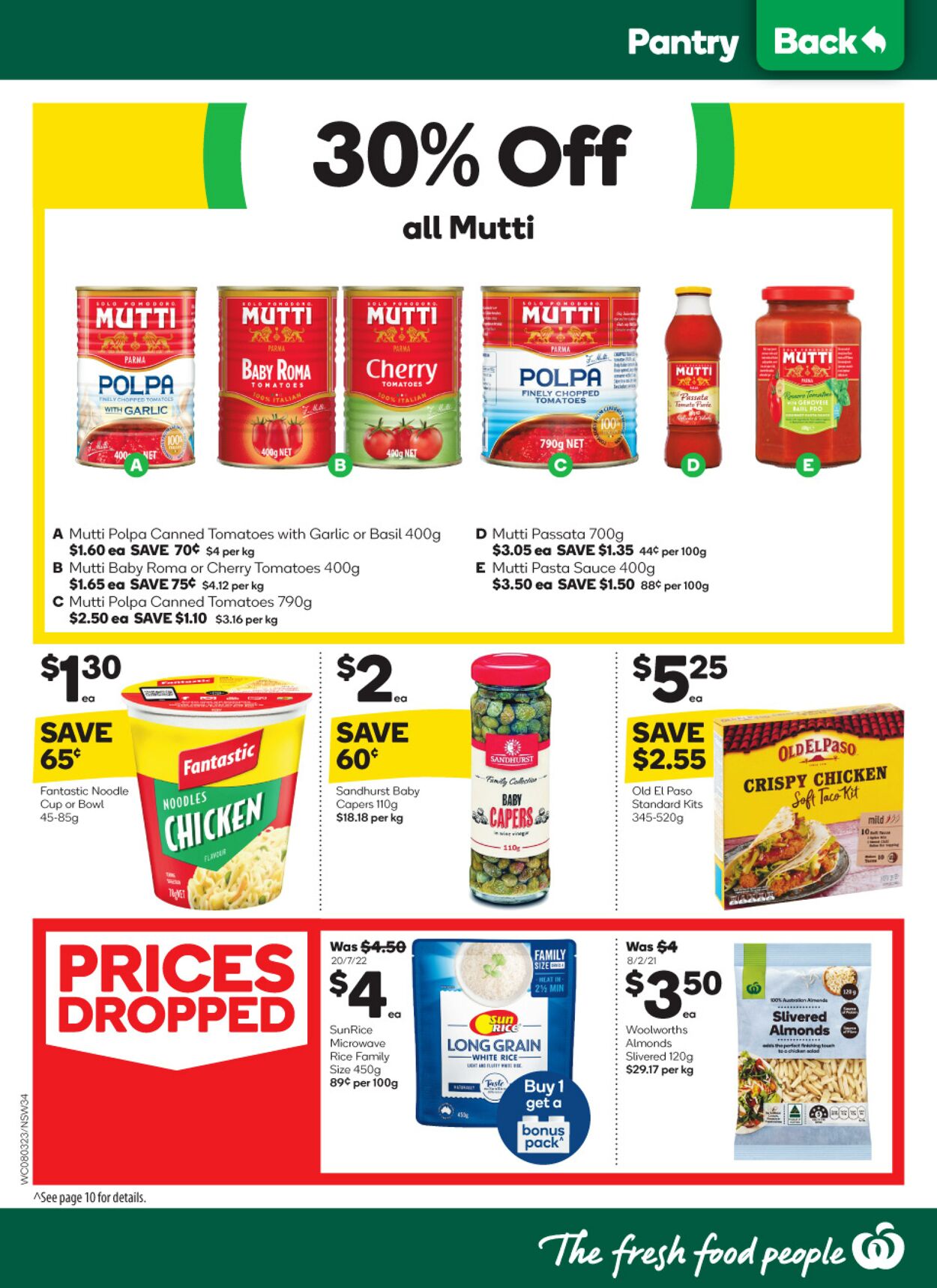 Catalogue Woolworths 08.03.2023 - 14.03.2023