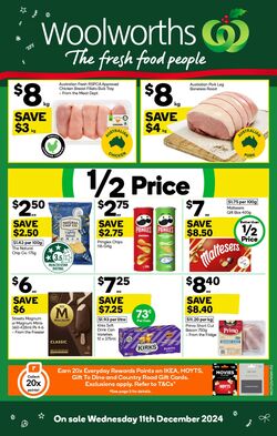 Catalogue Woolworths 11.12.2024 - 17.12.2024