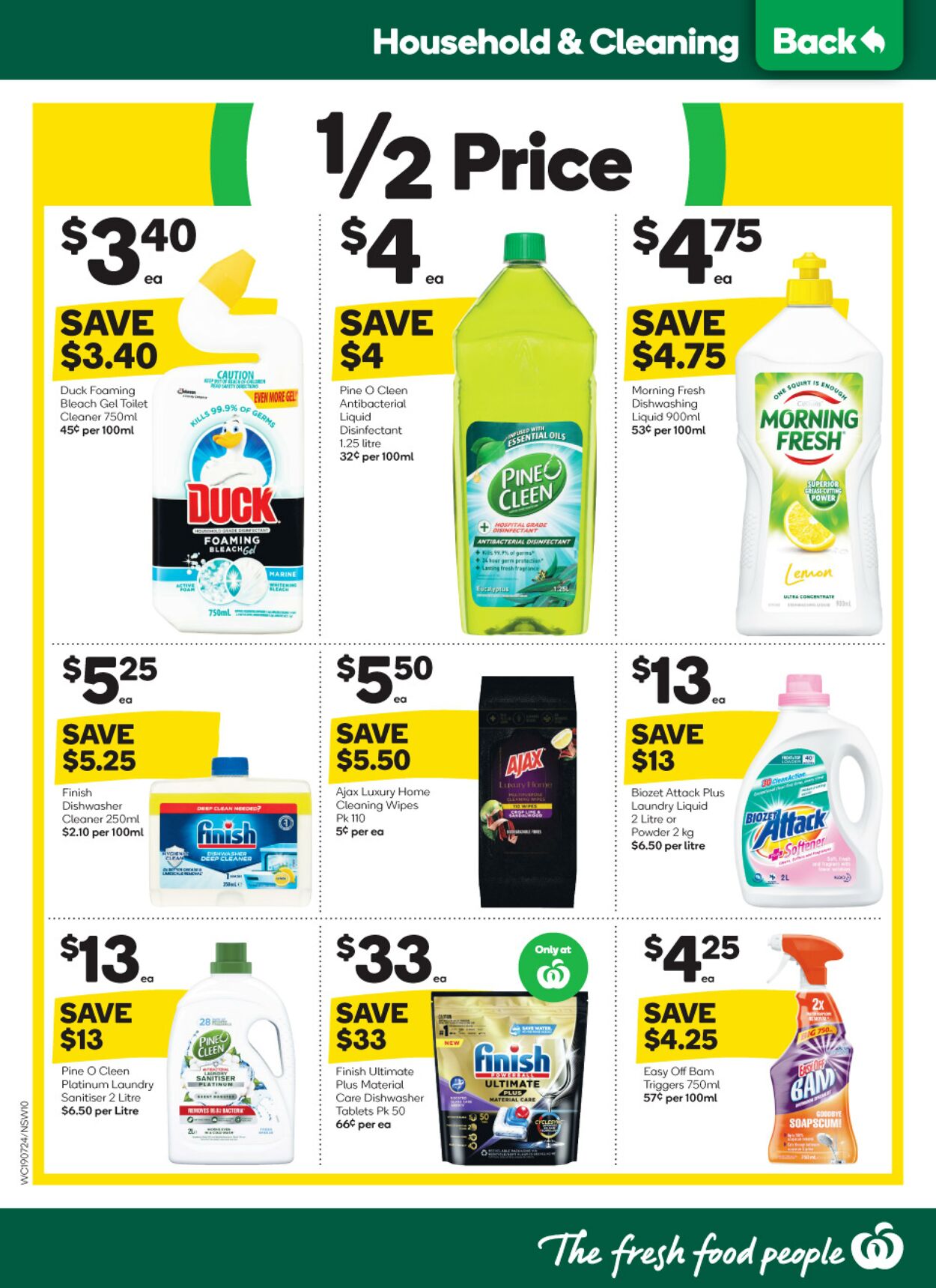 Catalogue Woolworths 19.07.2023 - 25.07.2023