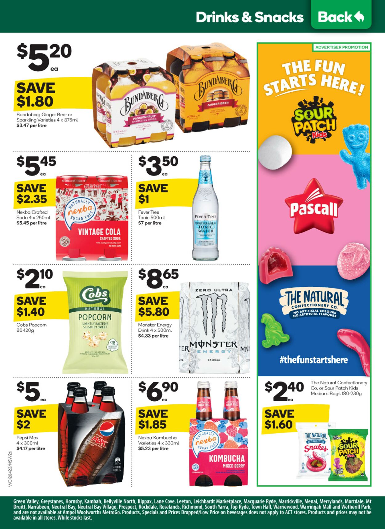 Catalogue Woolworths 12.04.2023 - 18.04.2023