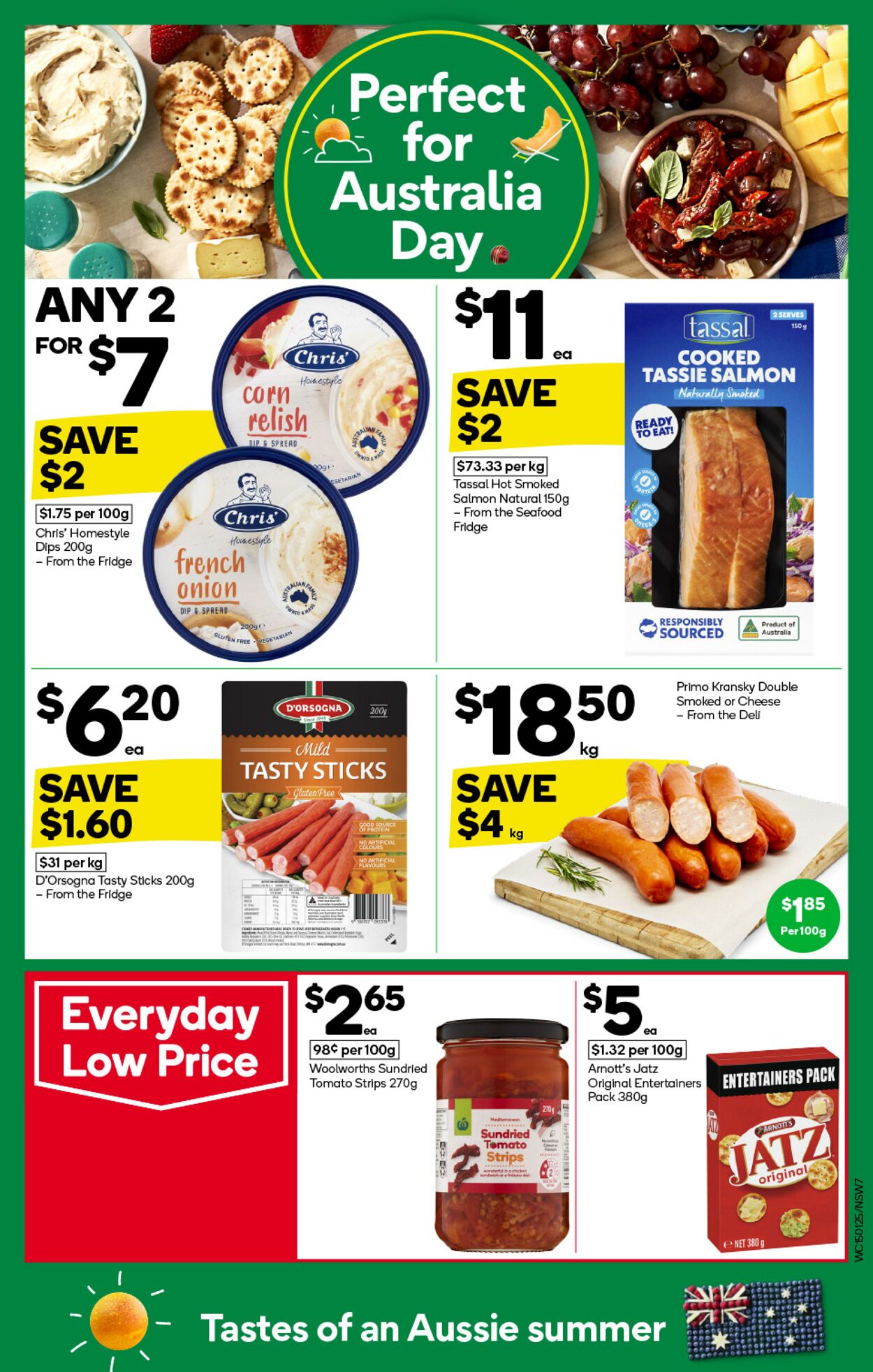 Catalogue Woolworths 15.01.2025 - 21.01.2025