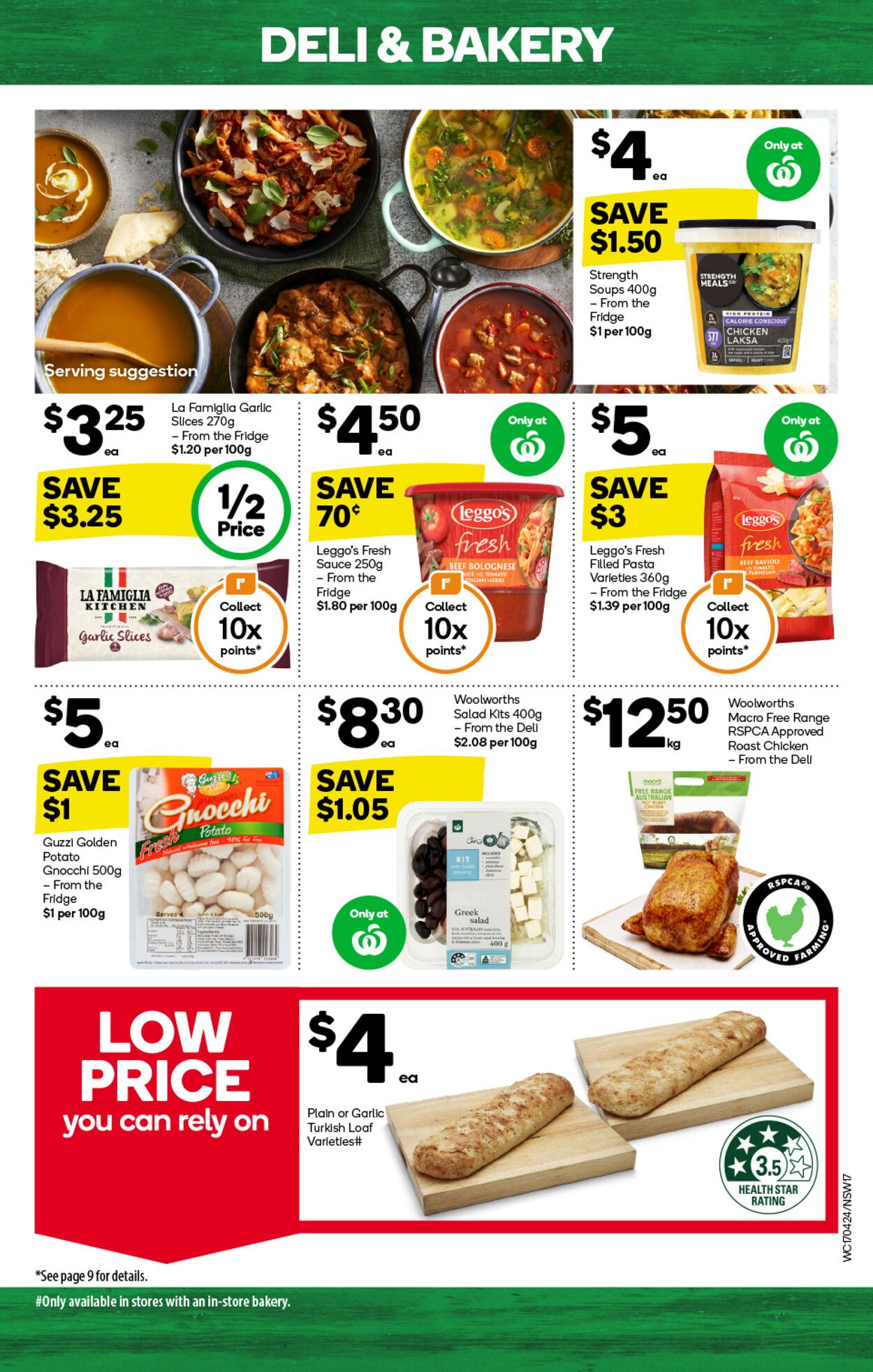 Catalogue Woolworths 17.04.2024 - 23.04.2024