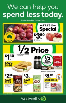 Catalogue Woolworths 27.03.2024 - 02.04.2024