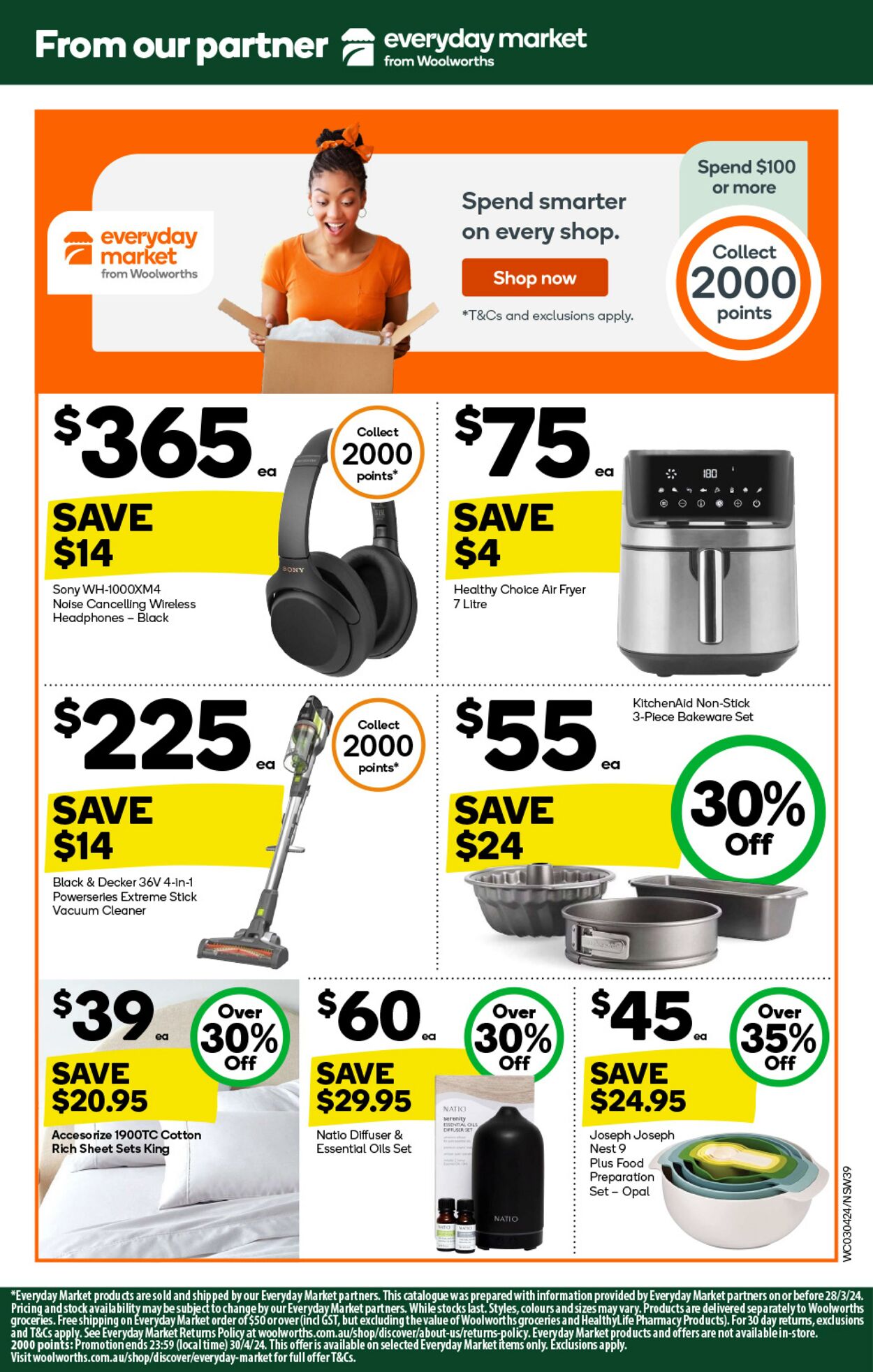 Catalogue Woolworths 03.04.2024 - 09.04.2024