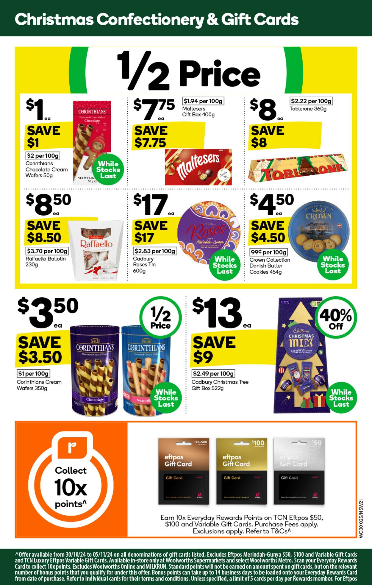 Catalogue Woolworths 30.10.2024 - 05.11.2024