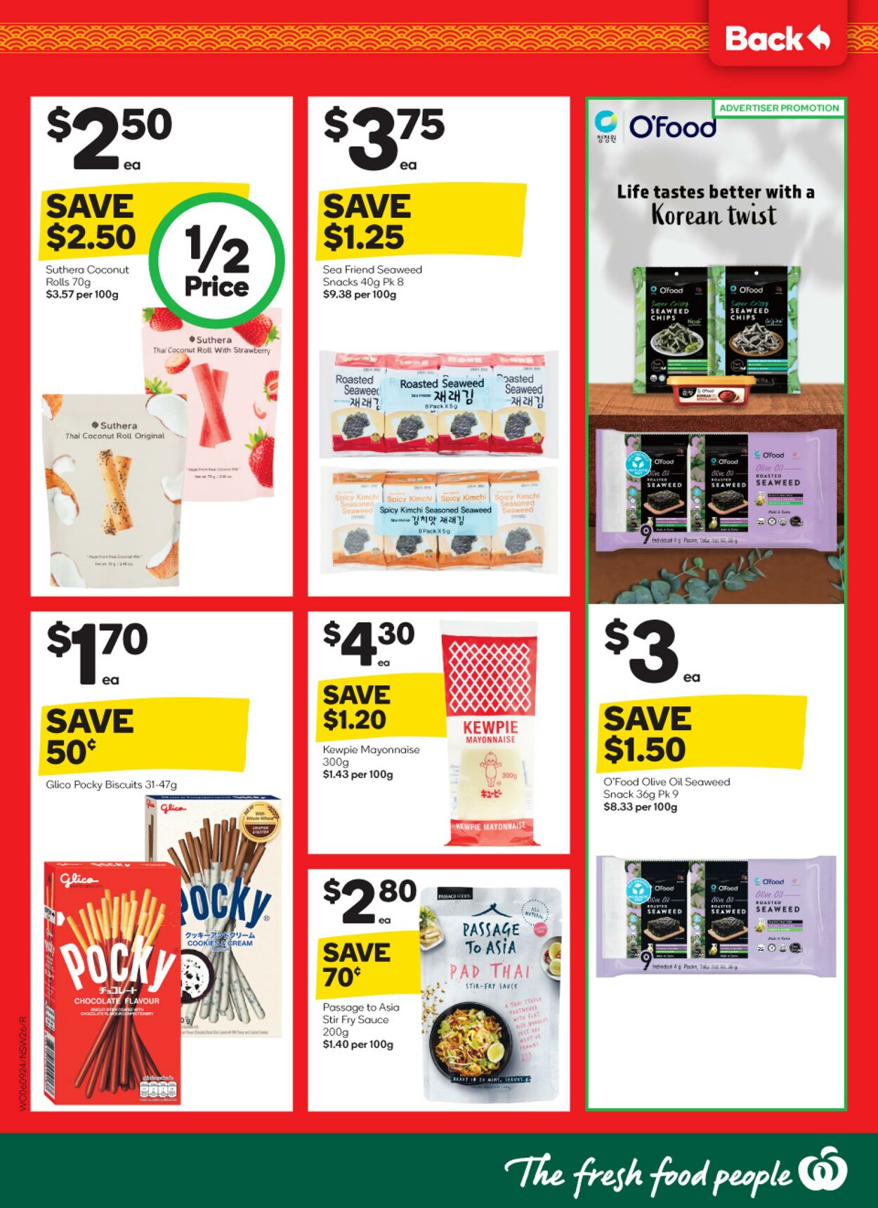 Catalogue Woolworths 06.09.2023 - 12.09.2023