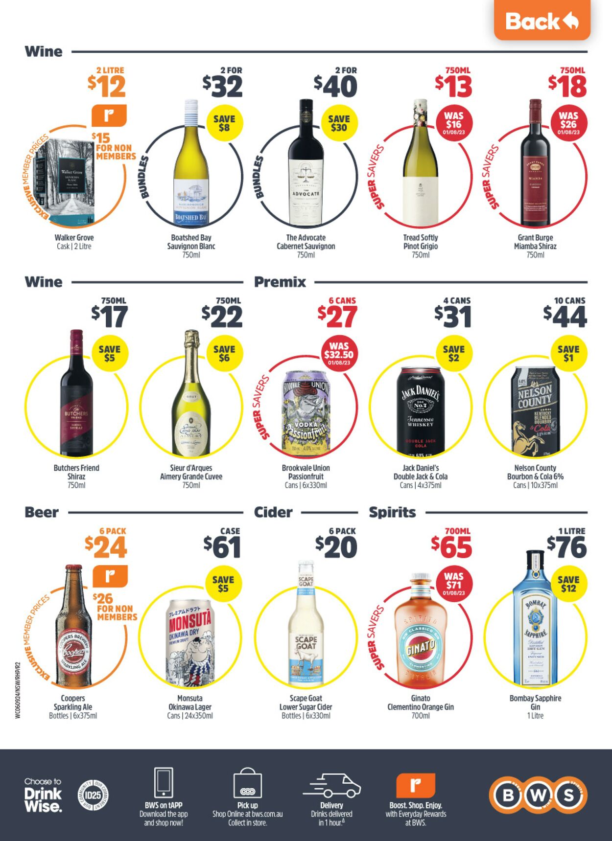 Catalogue Woolworths 06.09.2023 - 12.09.2023