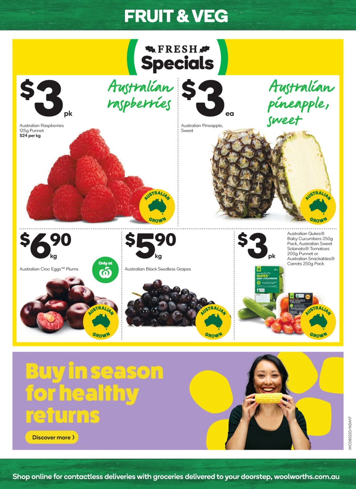 Catalogue Woolworths 08.02.2023 - 14.02.2023