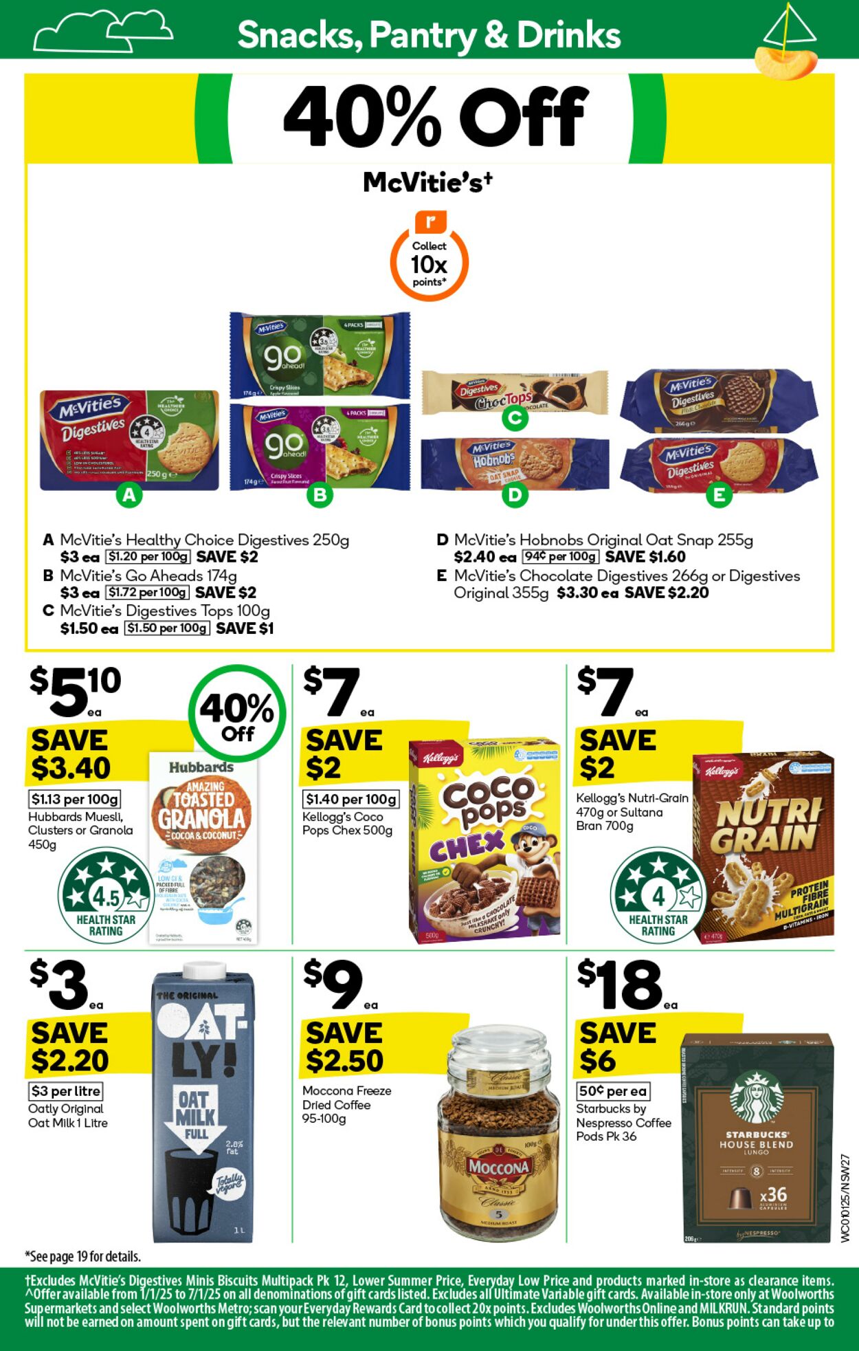 Catalogue Woolworths 01.01.2025 - 07.01.2025