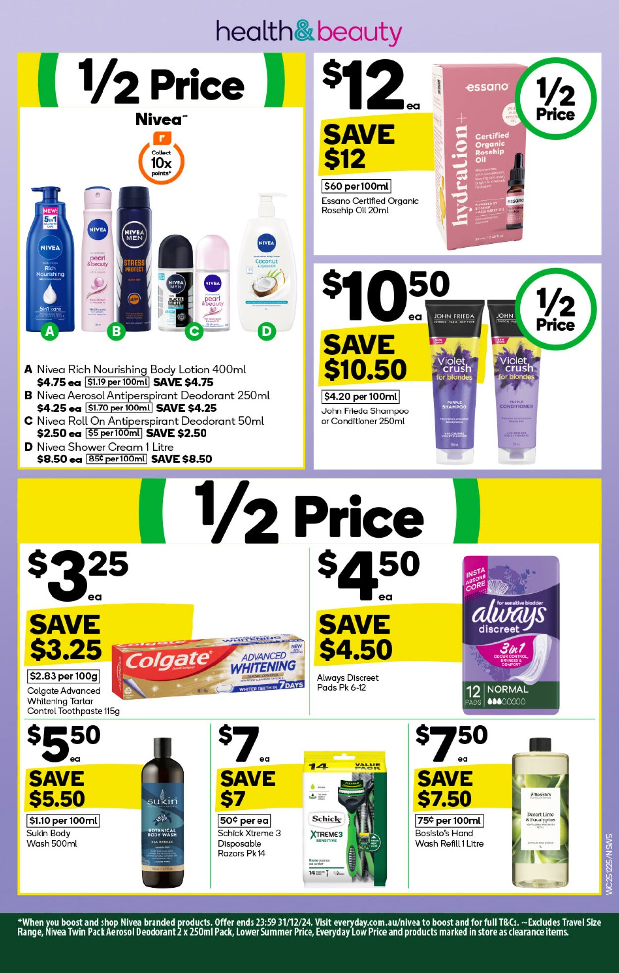 Catalogue Woolworths 25.12.2024 - 31.12.2024